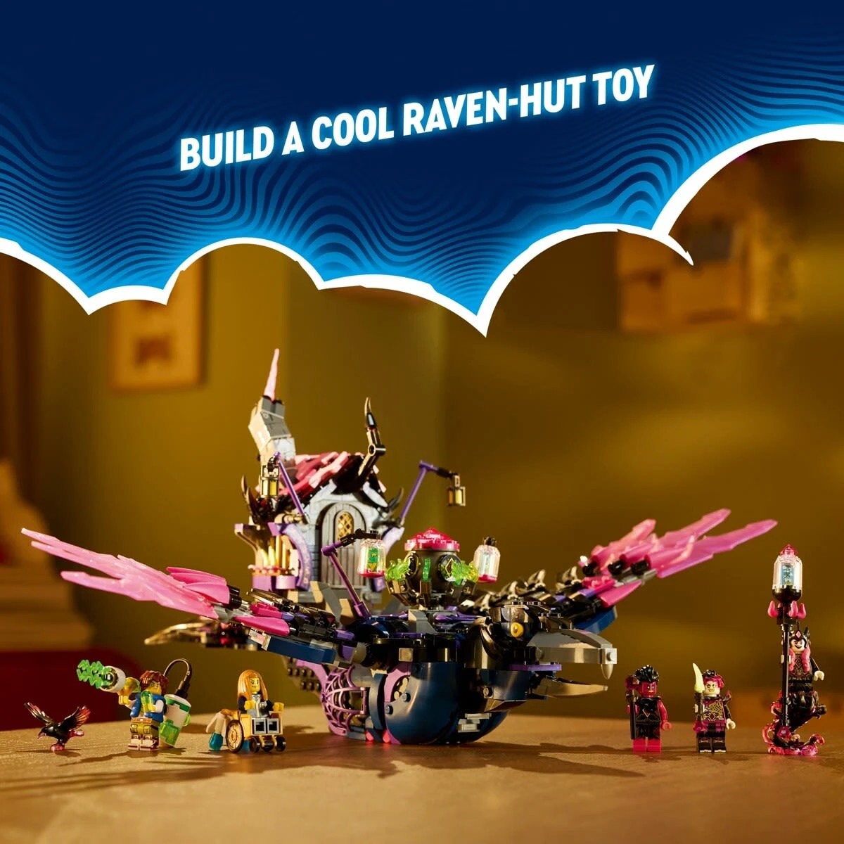 6 LEGO DREAMZzz The Never Witch’s Midnight Raven 71478, 6 of 10