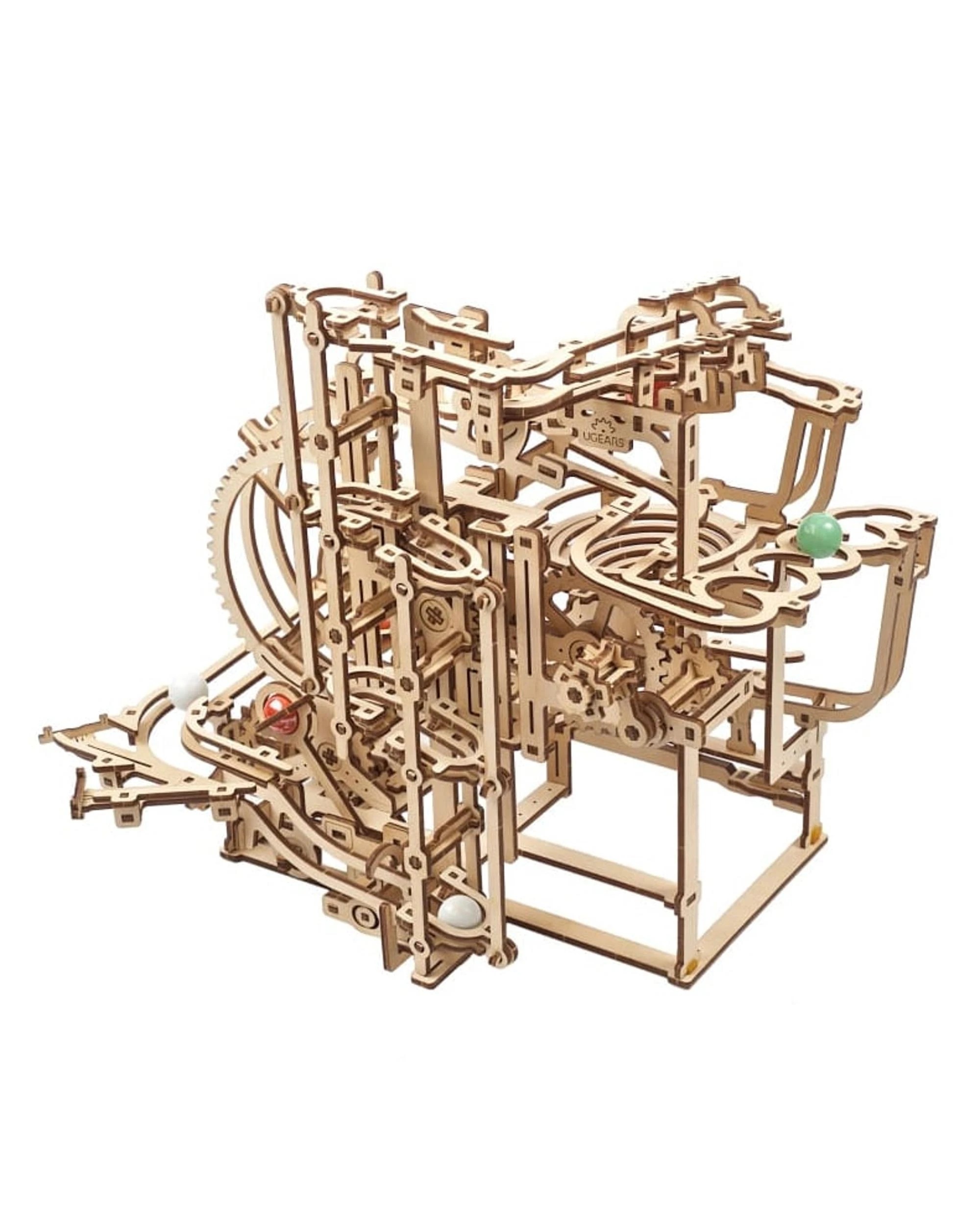 5 UGears Marble Run Stepped Hoist Model Kit, 5 of 5
