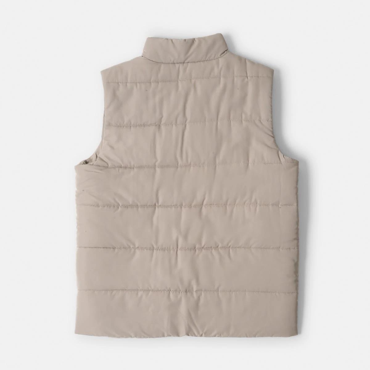 10 Basic Puffer Vest Moon Rock, 10 of 10