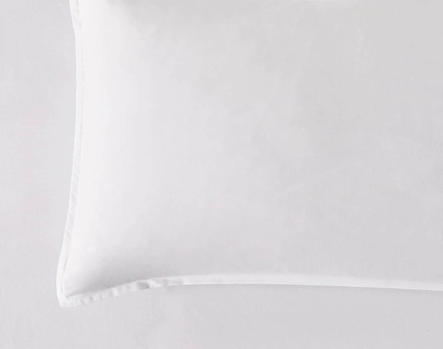 3 Gioia Casa 2-Pack Bamboo Microfibre European Pillowcases Soft Hypoallergenic - White, 3 of 5