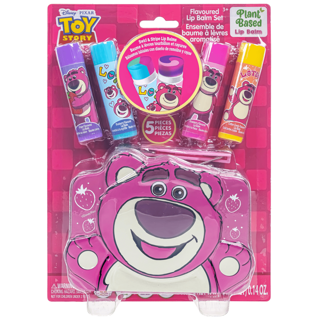 1 5 Piece Disney Pixar Toy Story Flavoured Lip Balm Set, 1 of 4
