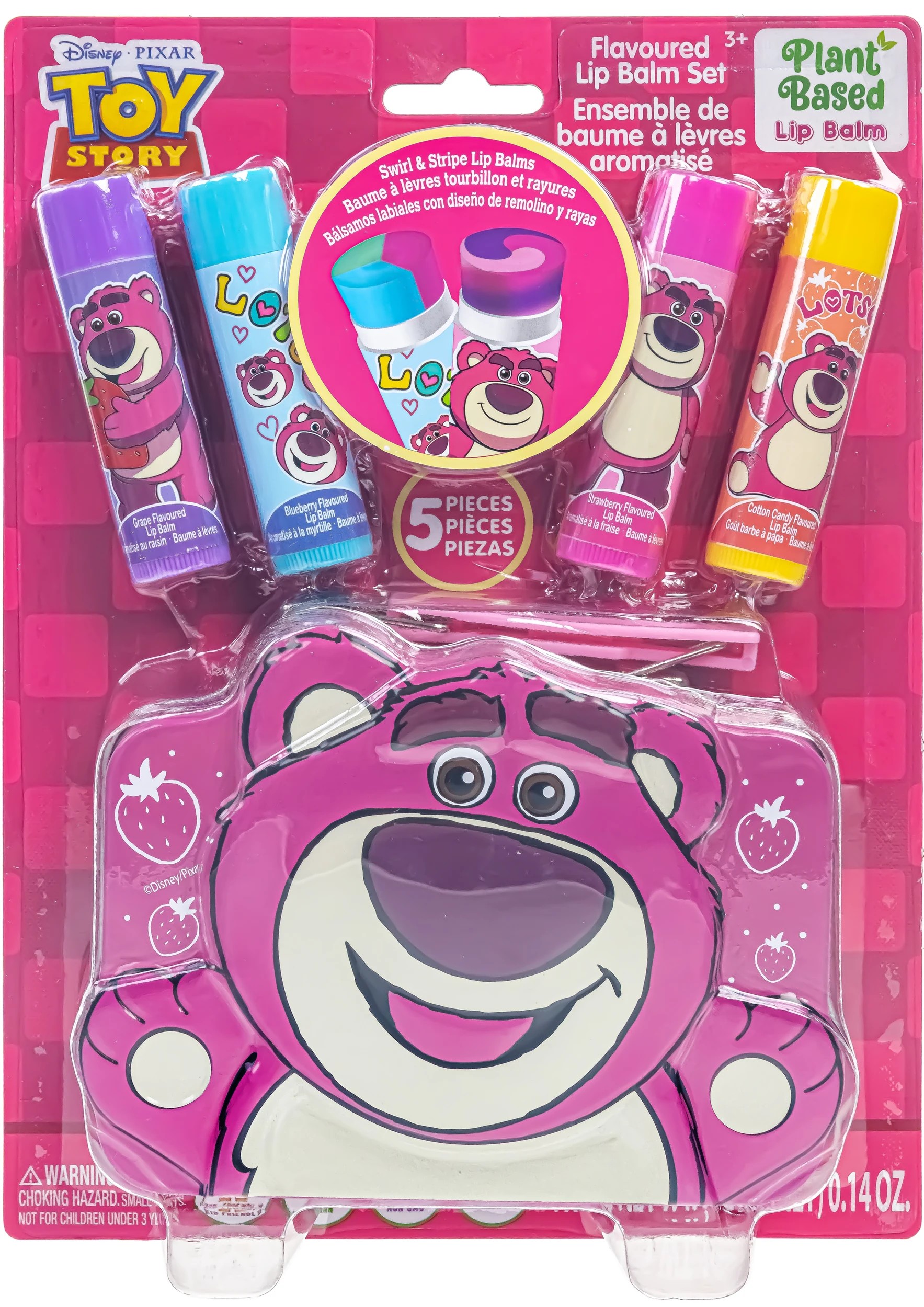 1 5 Piece Disney Pixar Toy Story Flavoured Lip Balm Set, 1 of 4