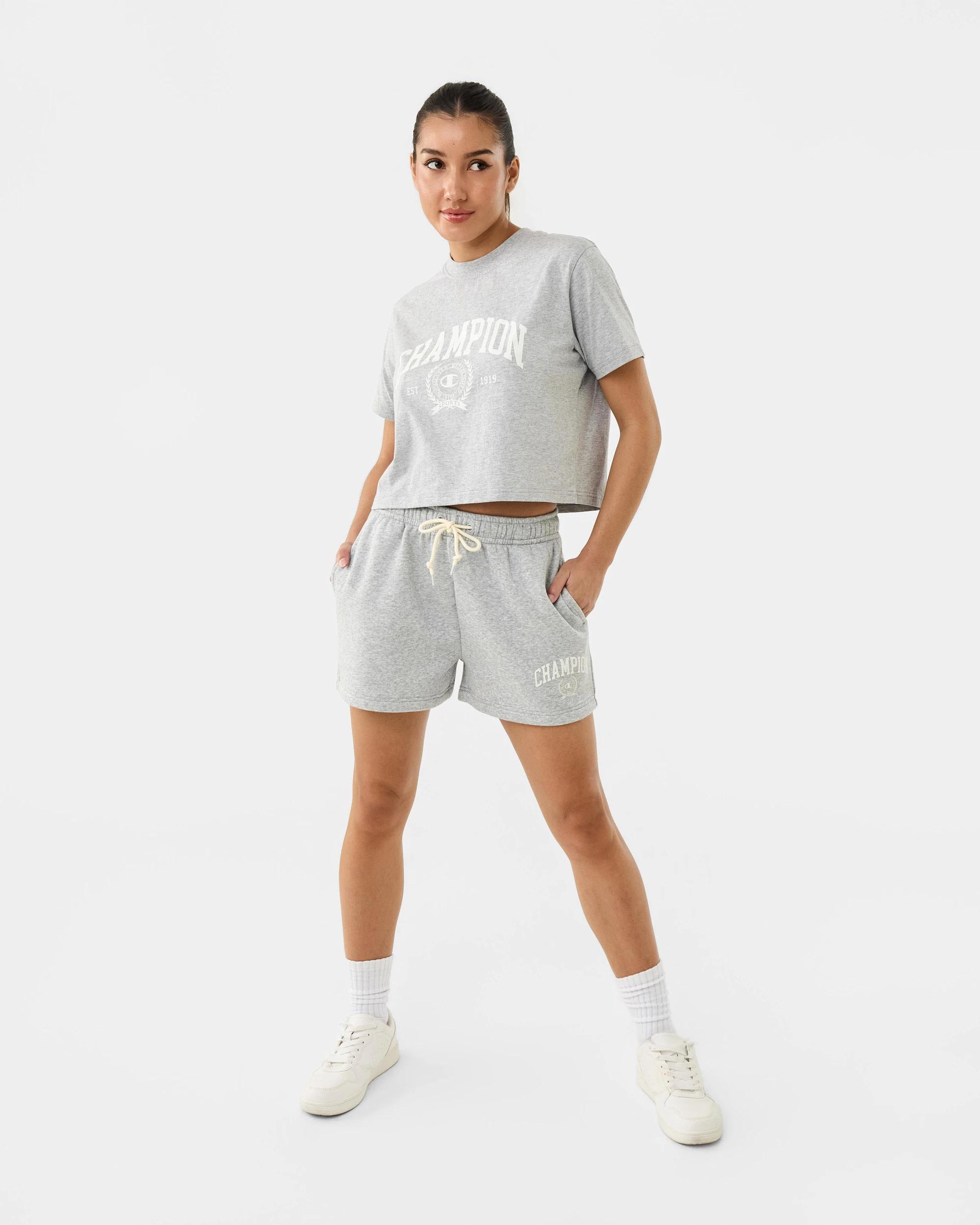 2 Champion Varsity Womens Shorts Oxford Ht, 2 of 8