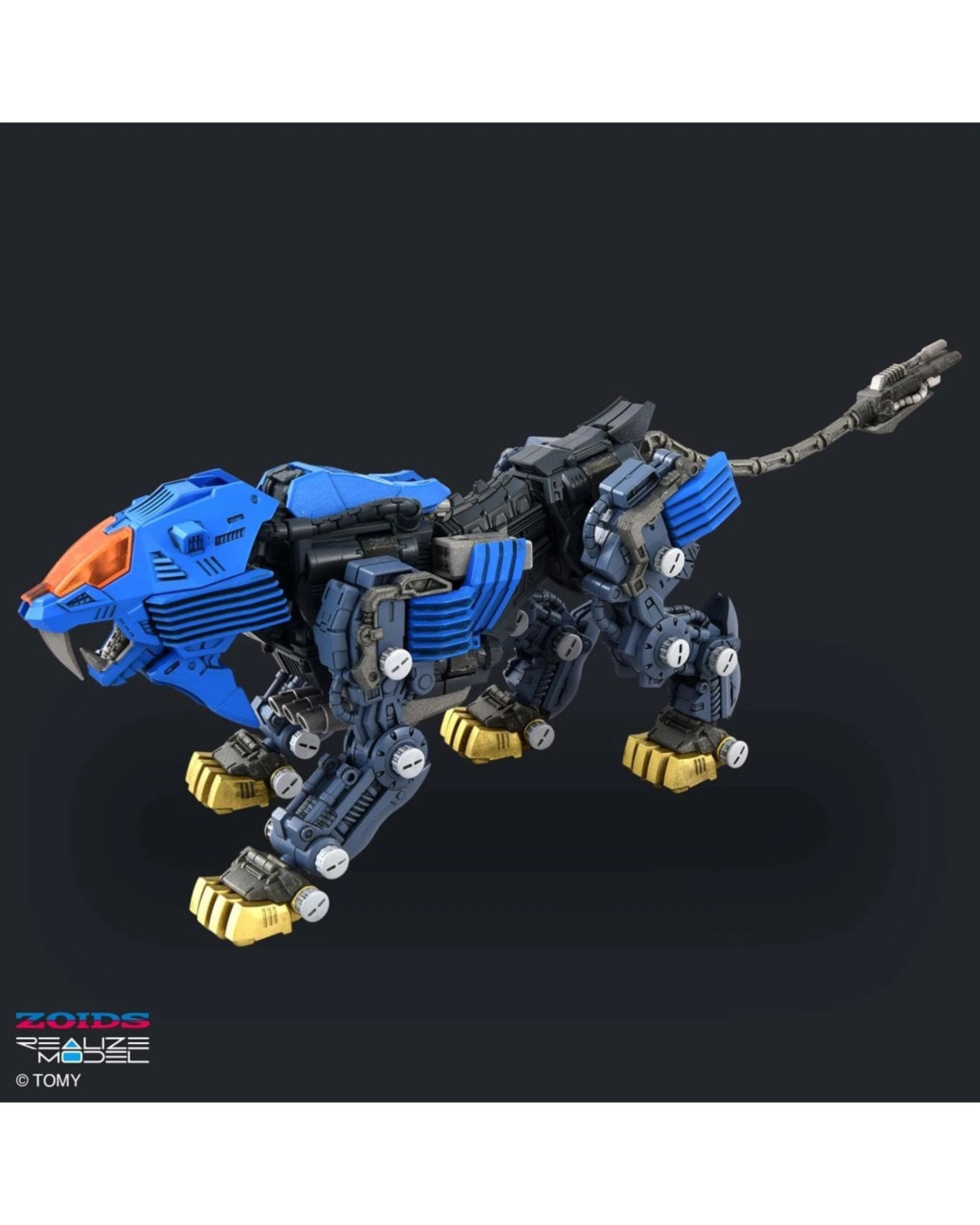 6 Takara Tomy Zoids Realize Model RMZ-013 Shield Liger Bang Special Lion Type 1/100 Scale Model Kit, 6 of 10