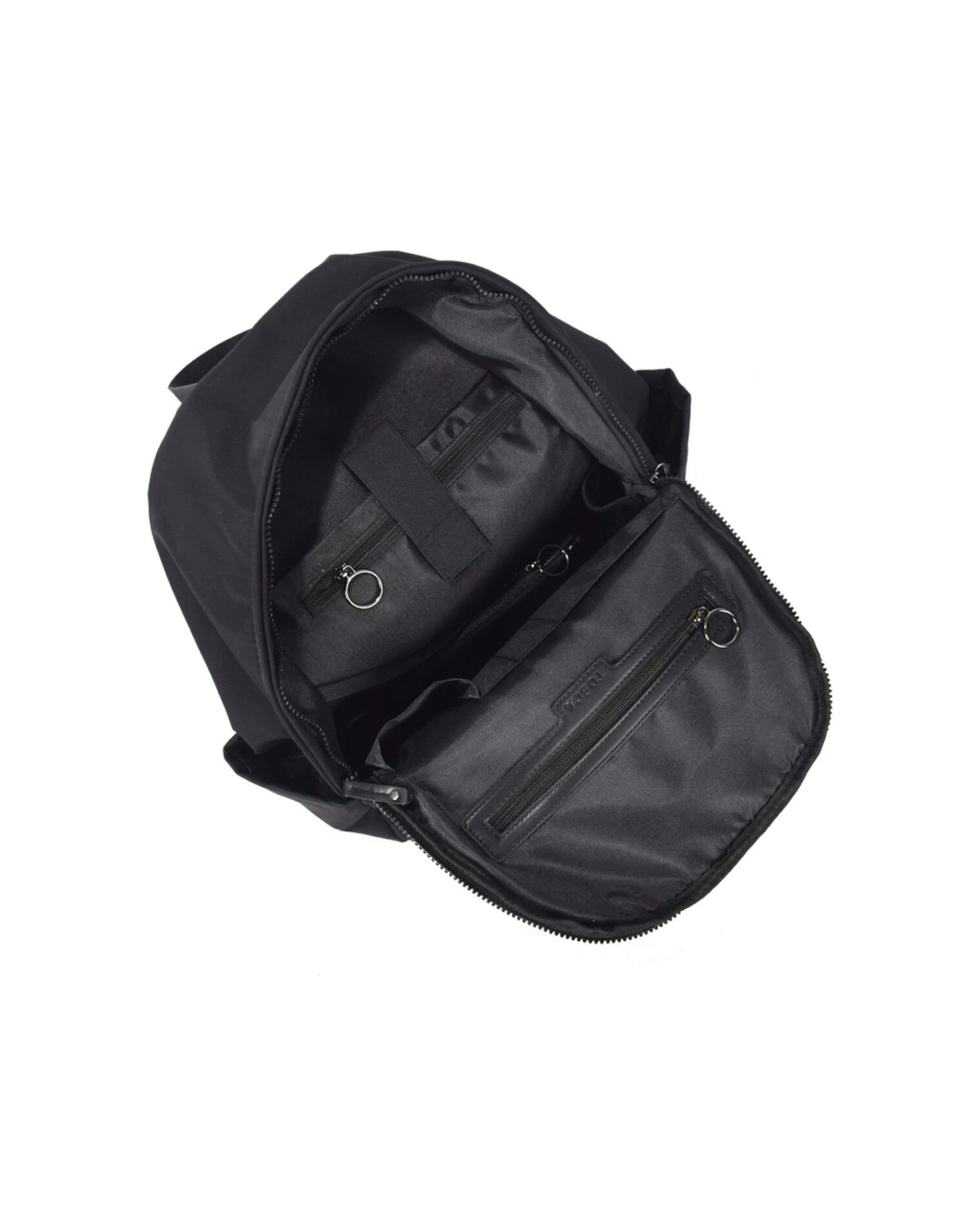 5 Tosca Womens Lightweight Large Nylon Metro Travel Backpack Adjustable Shoulder Straps - Black, 5 of 5