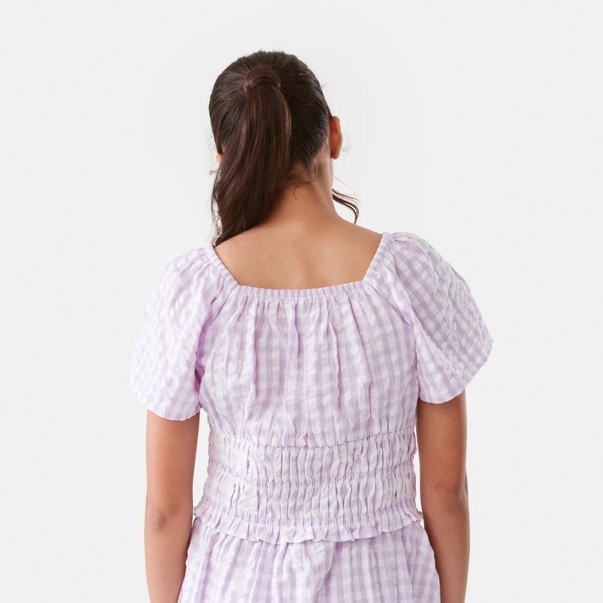 2 Flutter Sleeve Top Checks, 2 of 9