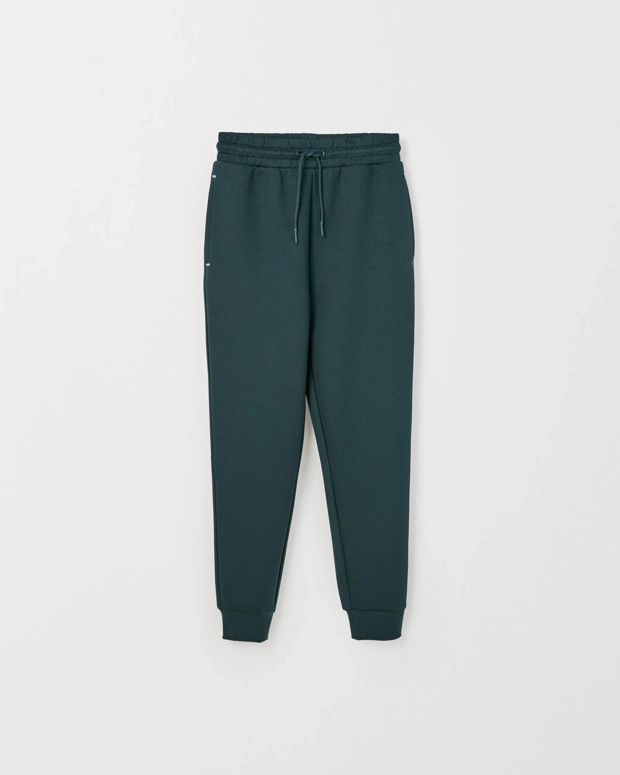 1 Target Kids Active Australian Cotton Blend Cuffed Trackpants DARK GREEN, 1 of 2