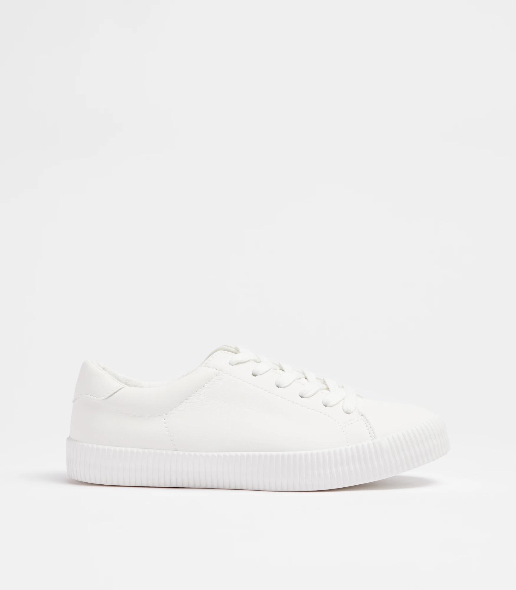 1 Target Woman Ivi Women's Pu Sneaker, White WHITE, 1 of 3