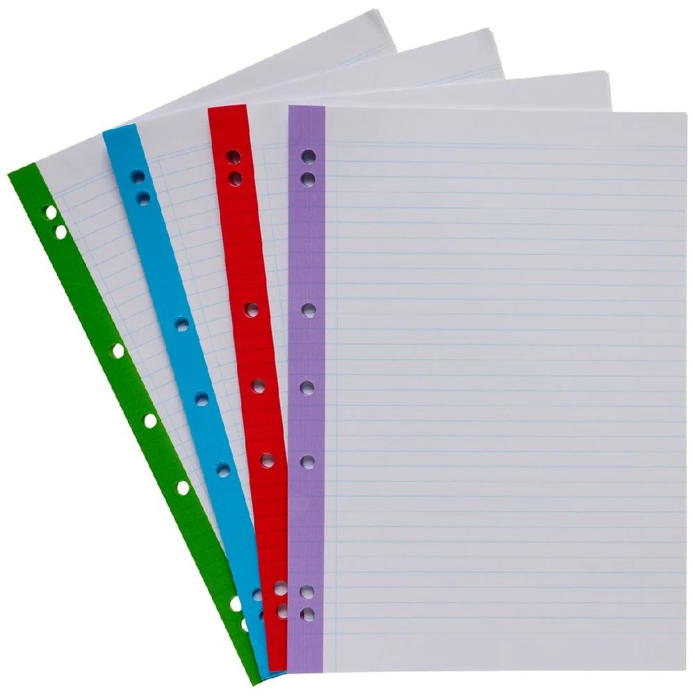 5 Studymate A4 Reinforced Loose Leaf Refill 100 Pack, 5 of 5