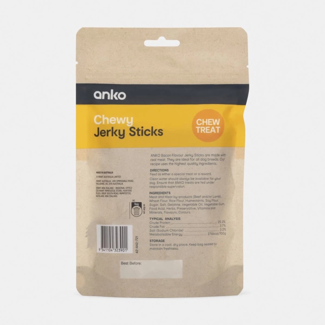 4 Pet Treat Bacon Sticks, 4 of 4