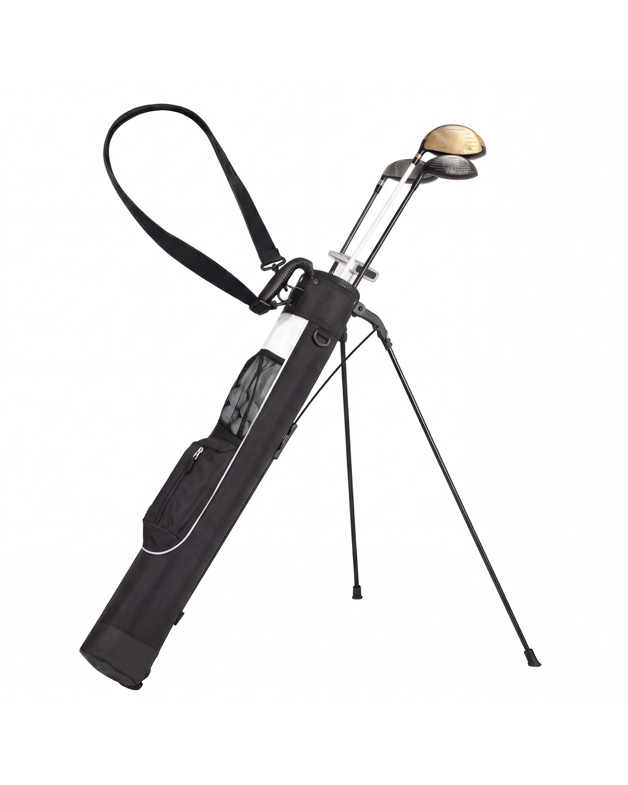 1 Advwin Ultra-Lightweight Golf Stand Bag with Carbon Fibre Legs Holds 5-7 Clubs, 1 of 8