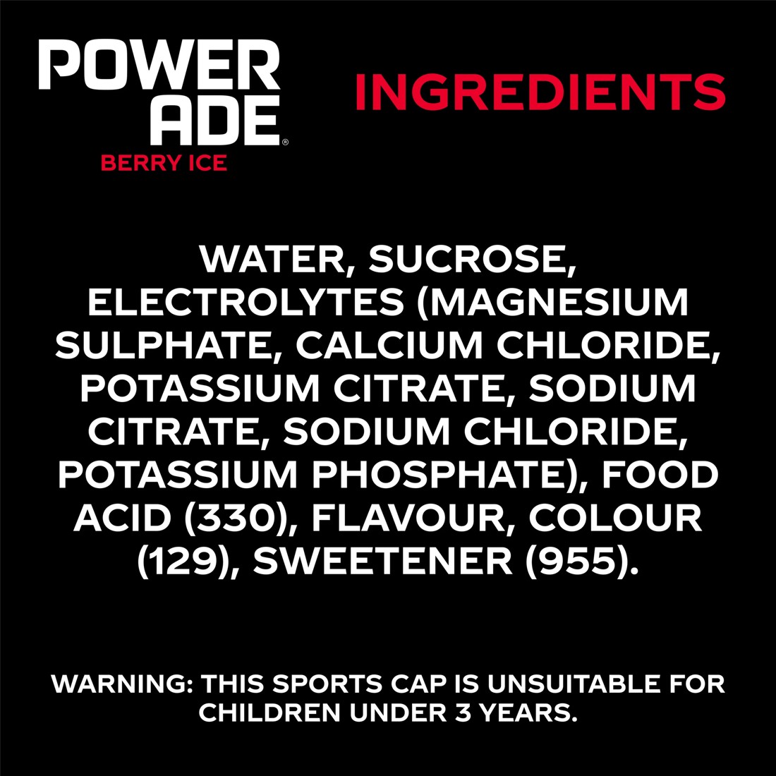 4 Powerade ION4 Isotonic Berry Ice Sports Drink 600ml, 4 of 5