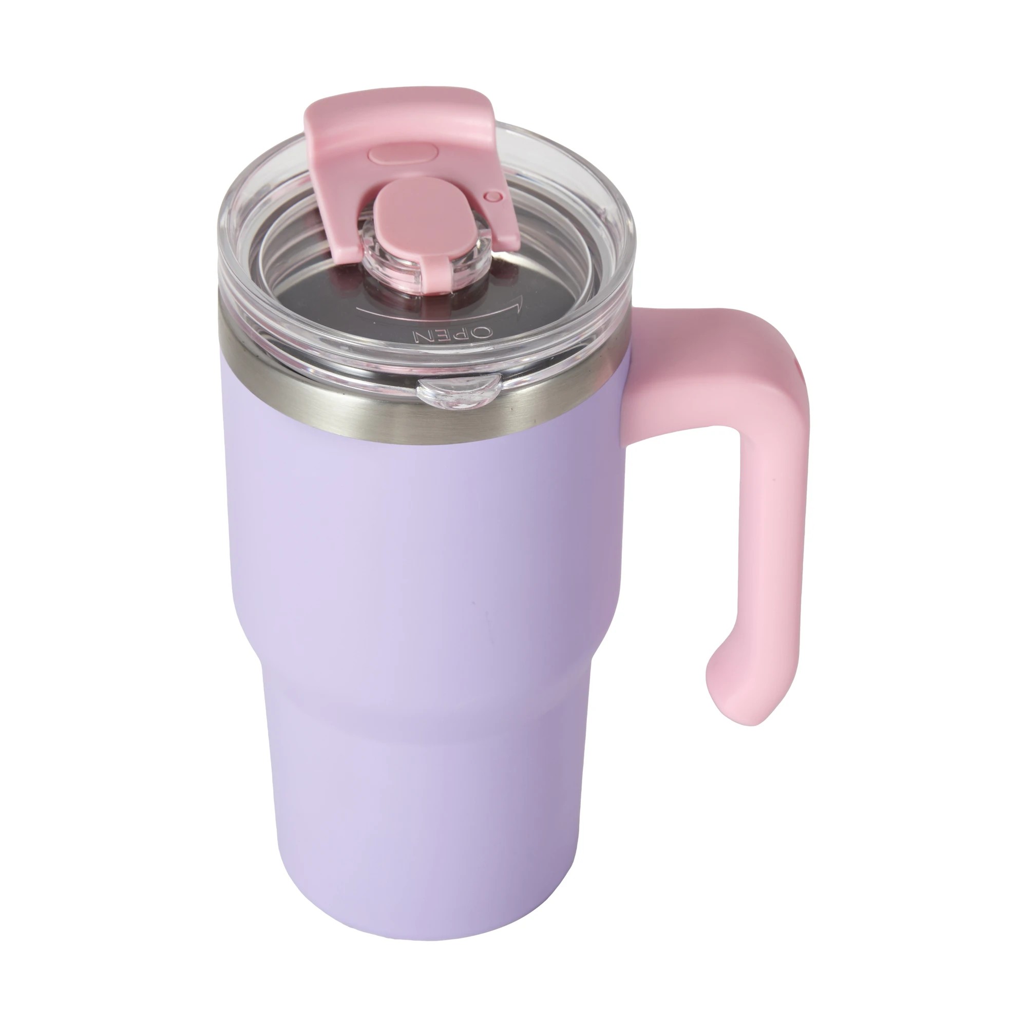 2 600ml Purple Tumbler with Handle, 2 of 8