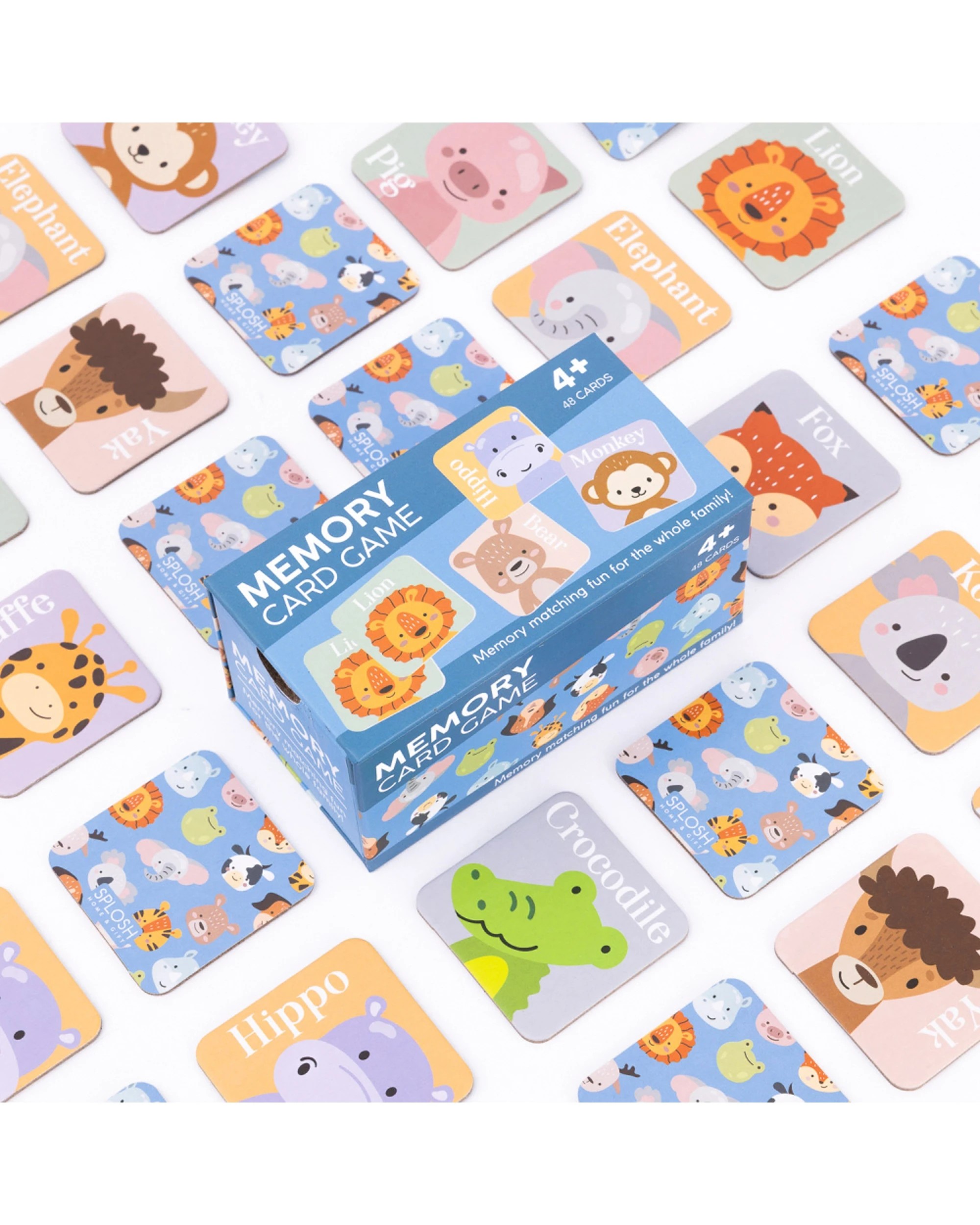 7 Splosh 48pc Memory Card Kids Game Interactive Children Toy - Blue, 7 of 7