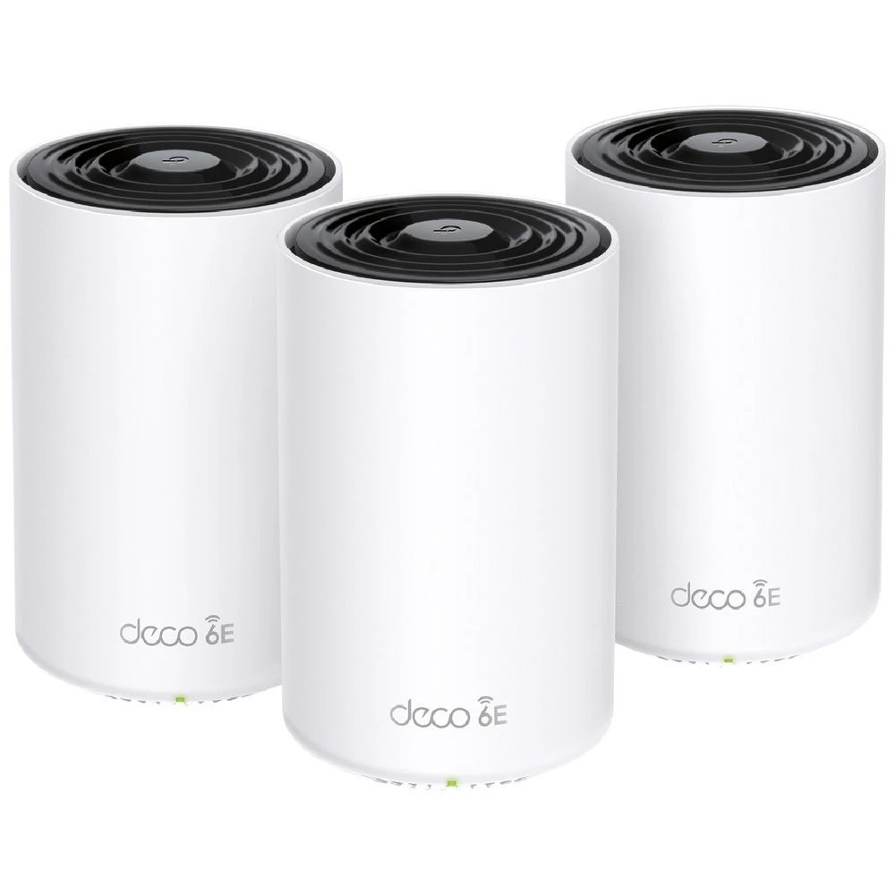1 TP-Link AXE5400 Tri-band Mesh WiFi 6E System 3 Pack, 1 of 9