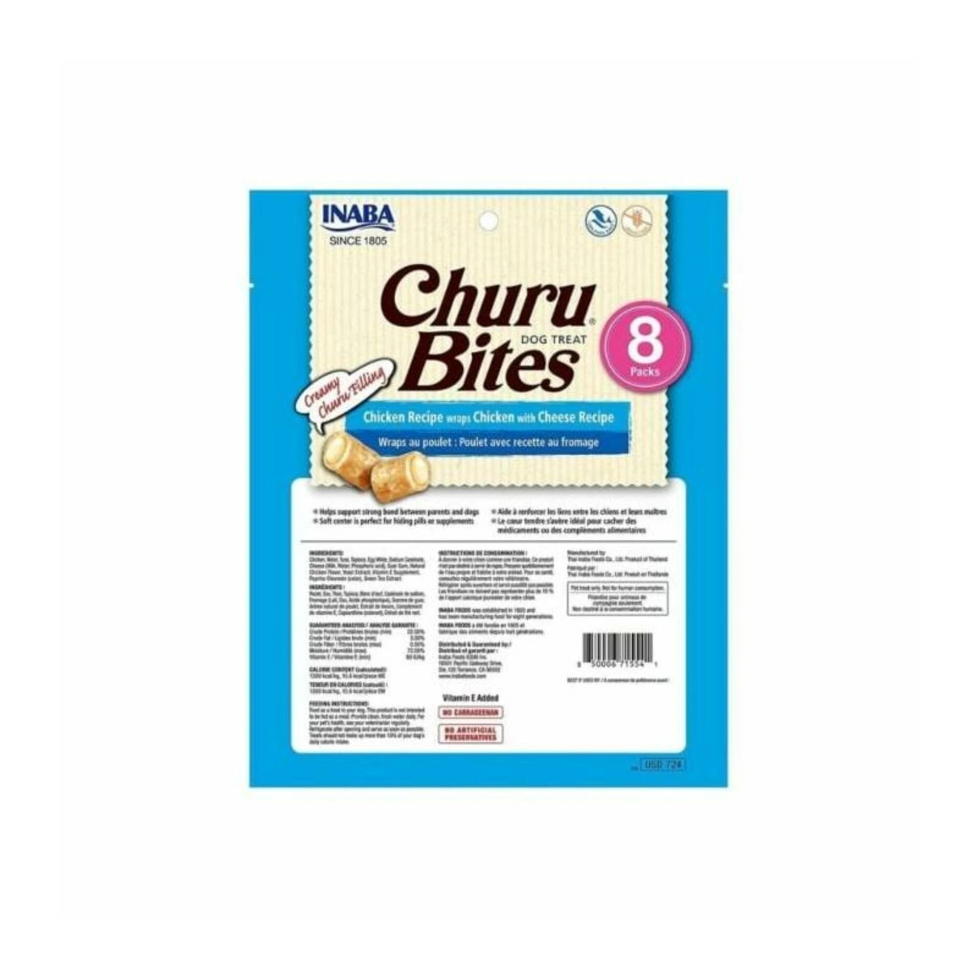 2 Inaba Dog Churu Bites Joint Support Chicken With Cheese 30, 2 of 2