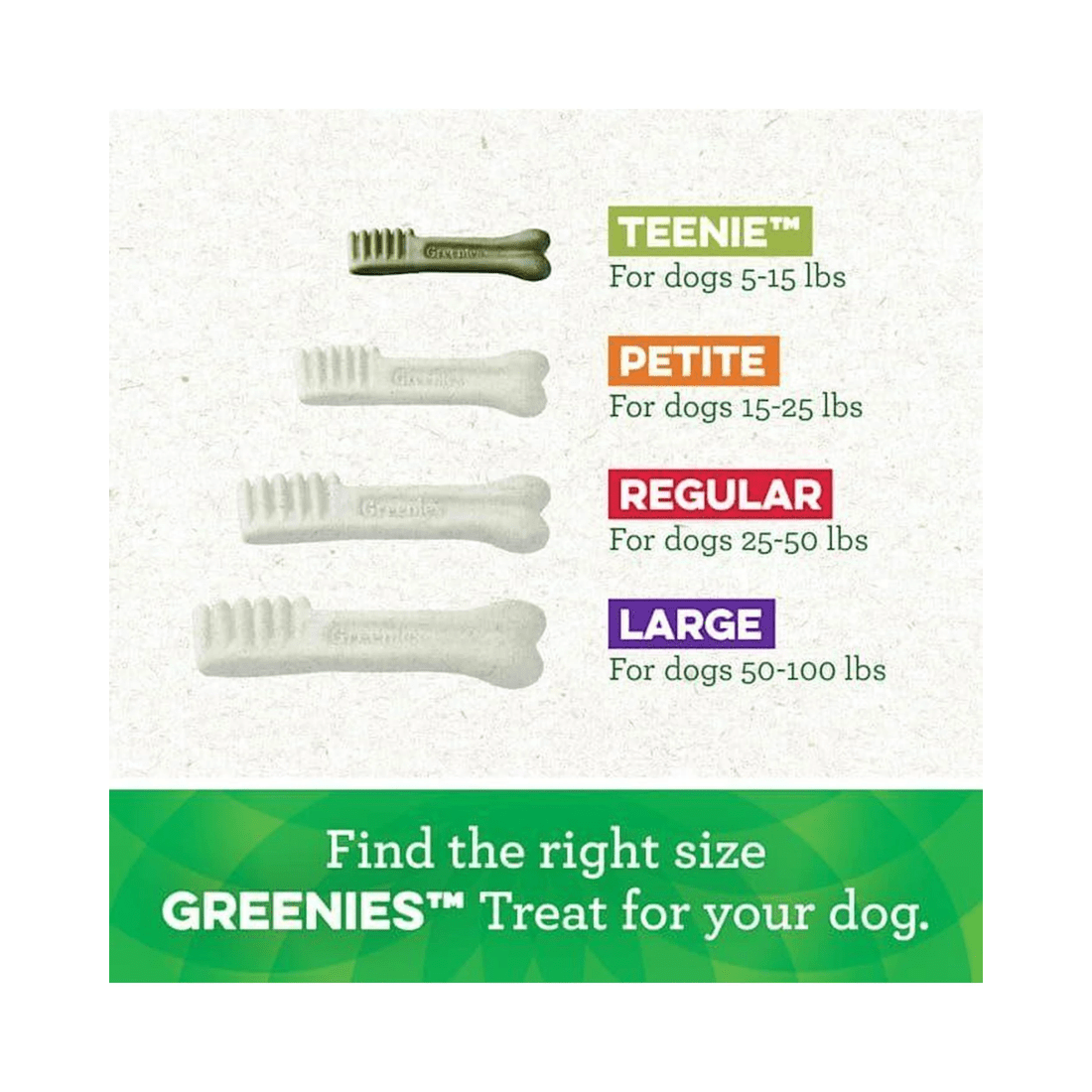 9 Greenies Dental Treats Sweet Potato for Teenie Dogs 2-7kgs 340g, 9 of 9