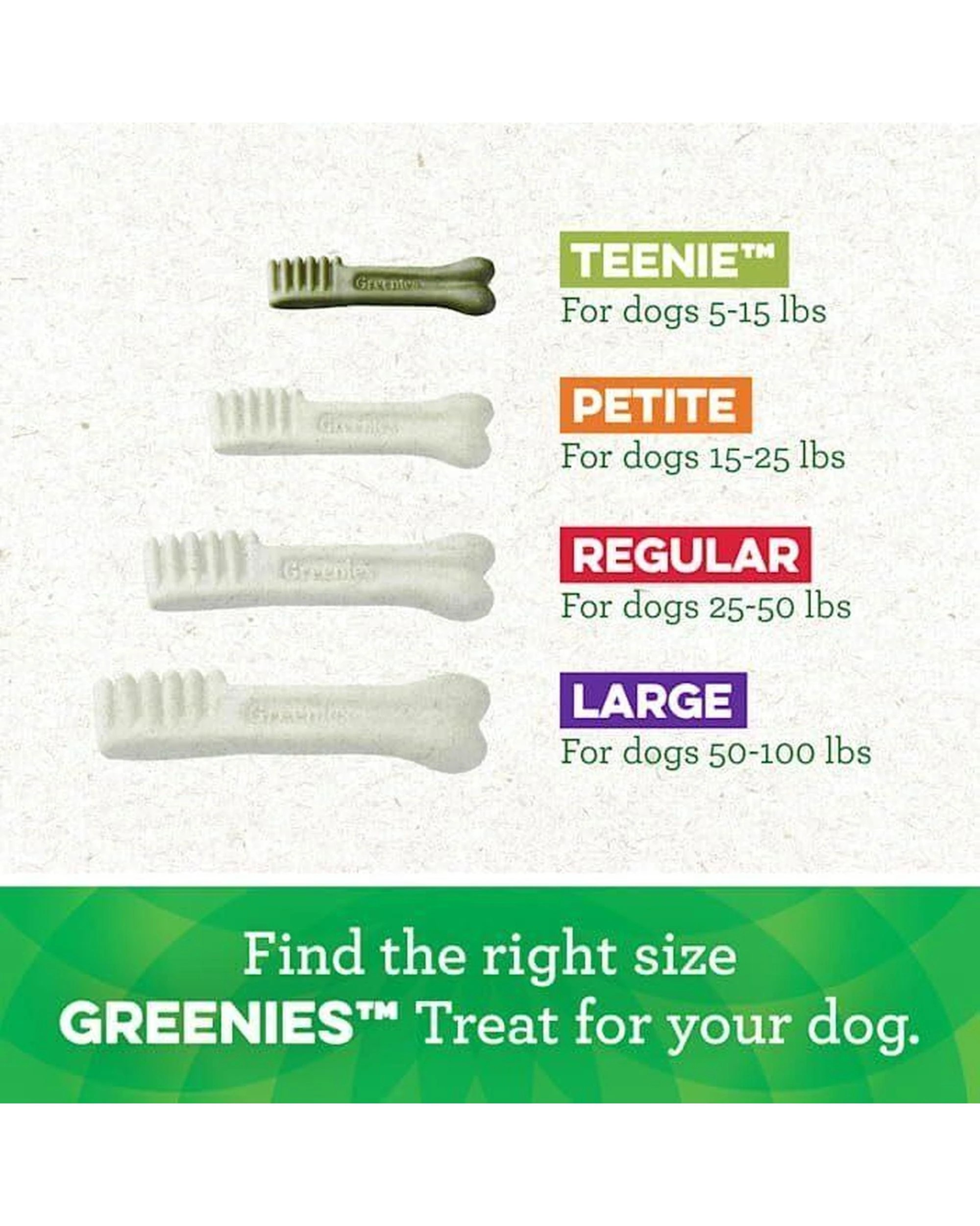 9 Greenies Dental Treats Sweet Potato for Teenie Dogs 2-7kgs 340g, 9 of 9