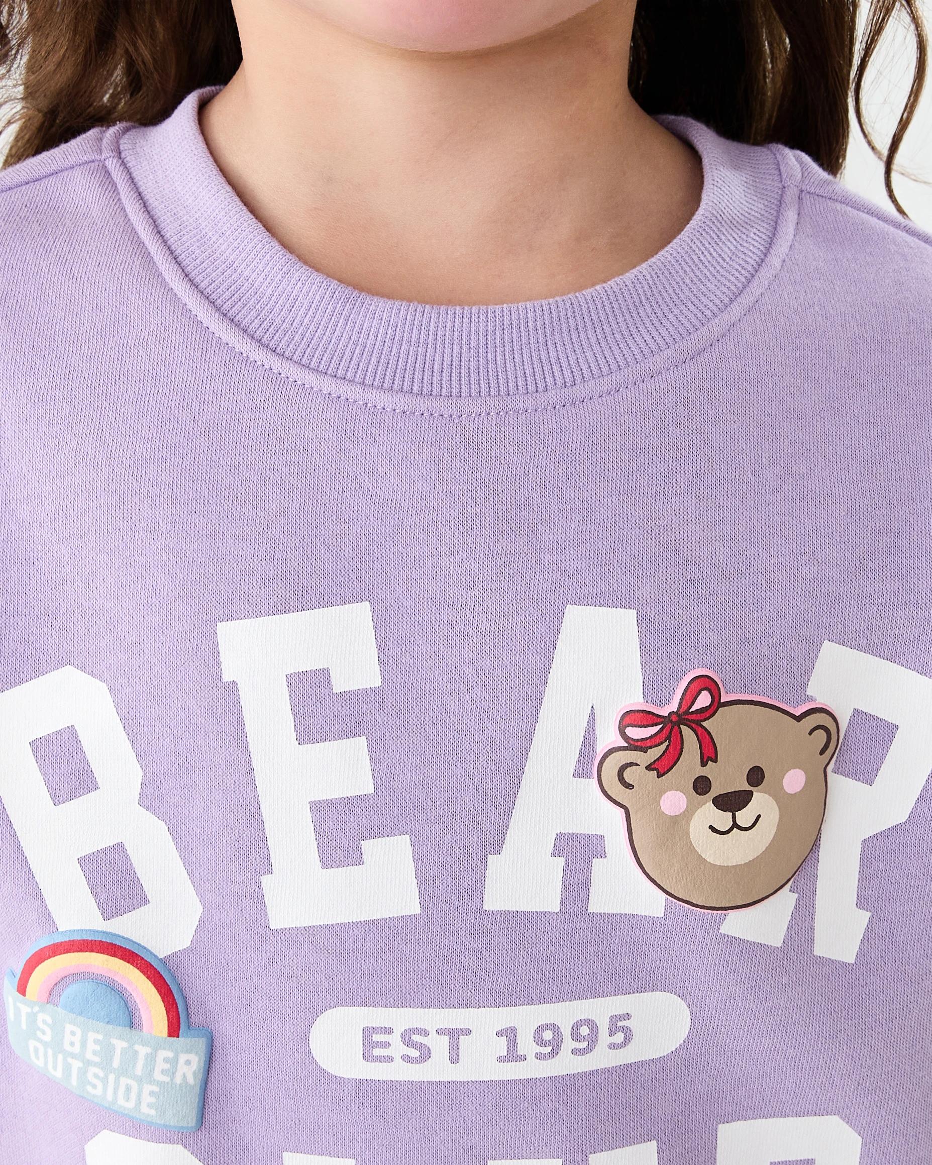 4 Print Crew Sweater Purp Icons, 4 of 8