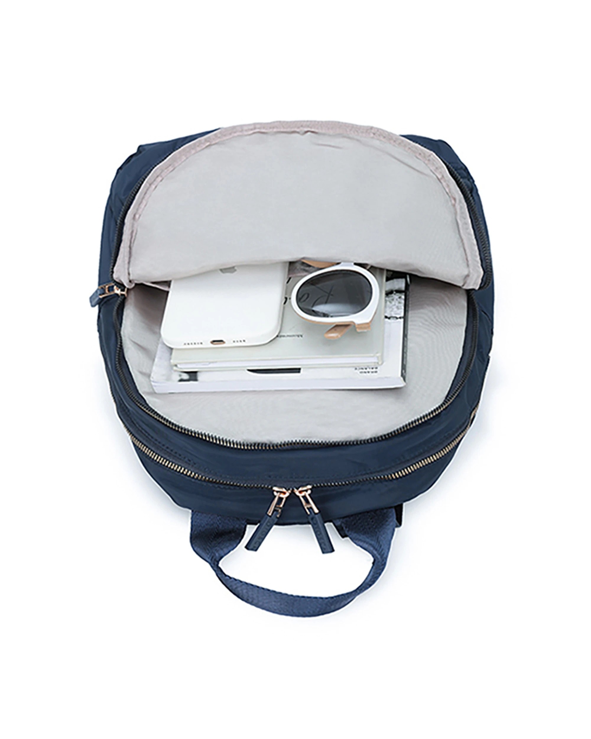 4 Tosca Daily Shoulder Laptop School Backpack - Blue, 4 of 4