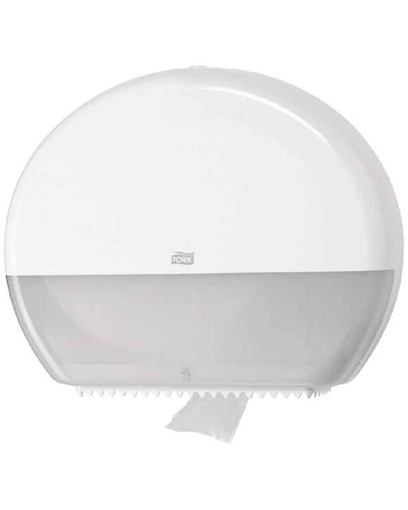 Tork T1 Jumbo Roll Toilet Paper Dispenser White