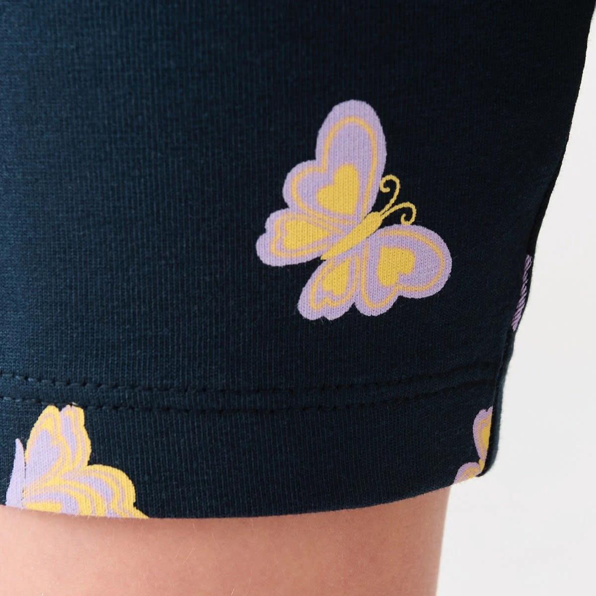 4 Printed Bike Shorts P Yl Bfly, 4 of 8