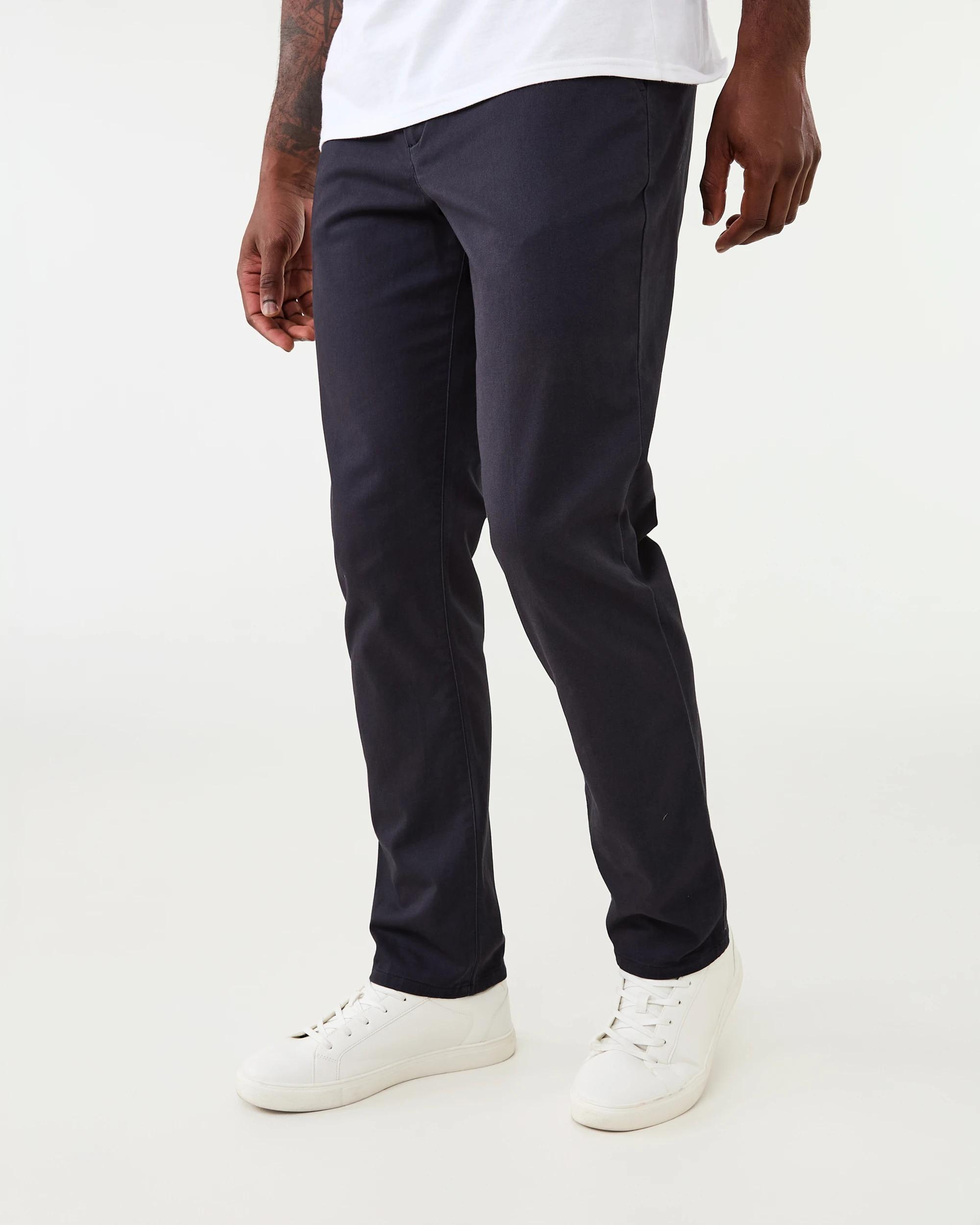 2 Slim Stretch Chino Pants WASHED NAVY, 2 of 6