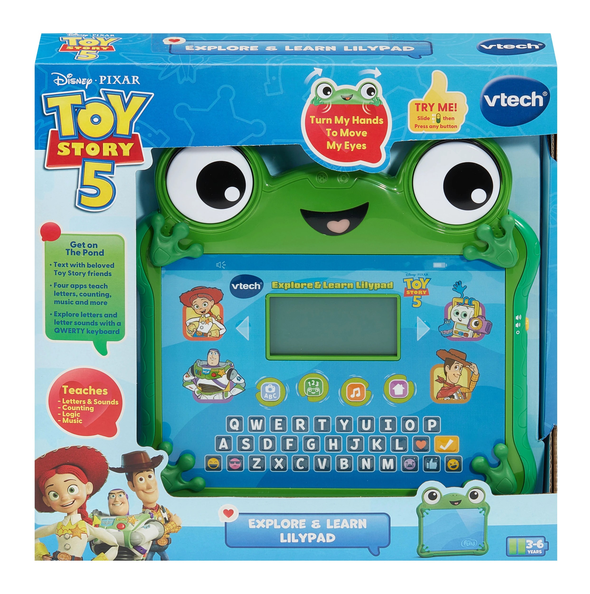 1 VTech Disney Pixar Toy Story 5 Explore and Learn Lilypad, 1 of 5