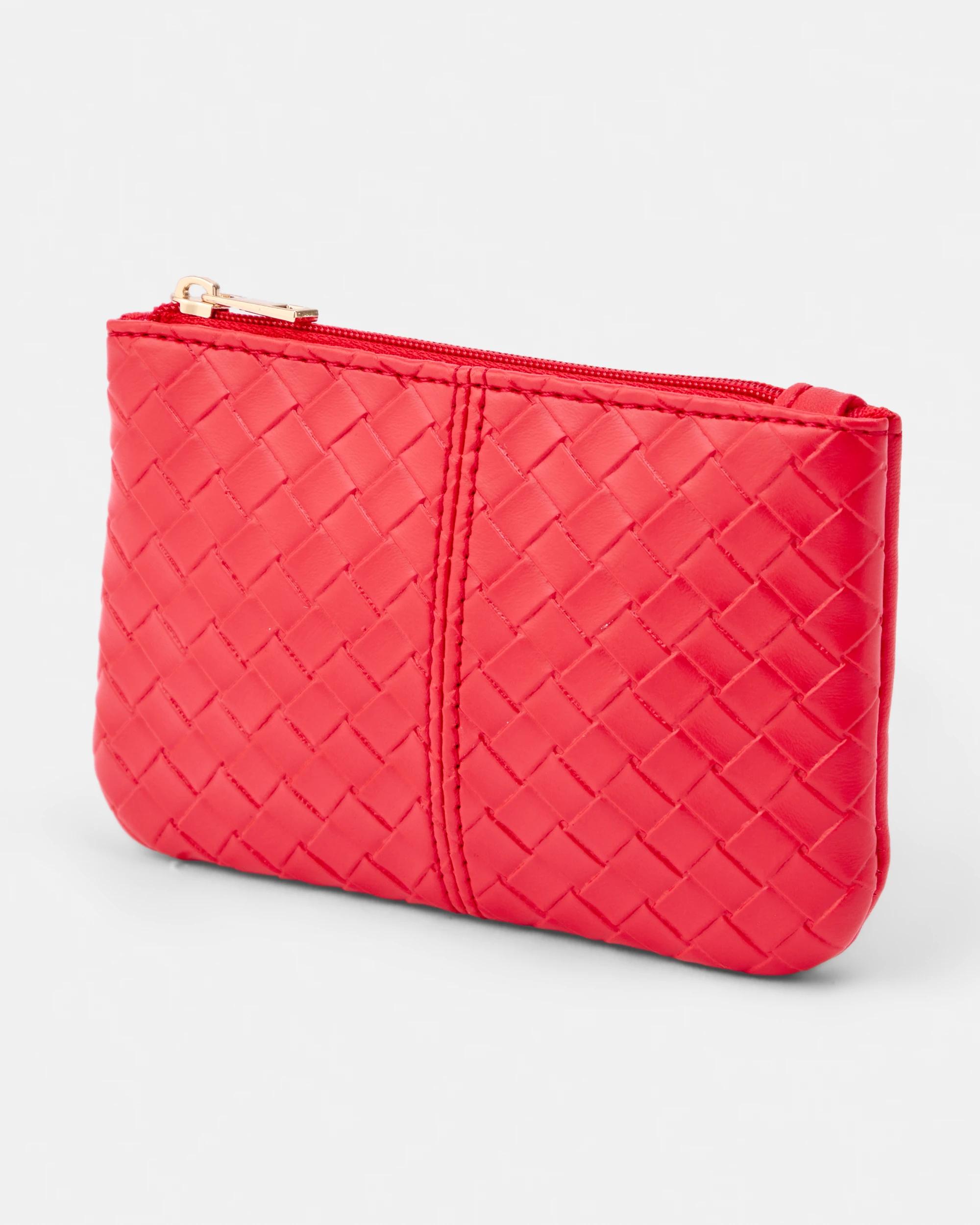 2 Weave Coin Purse Ruby Red, 2 of 4