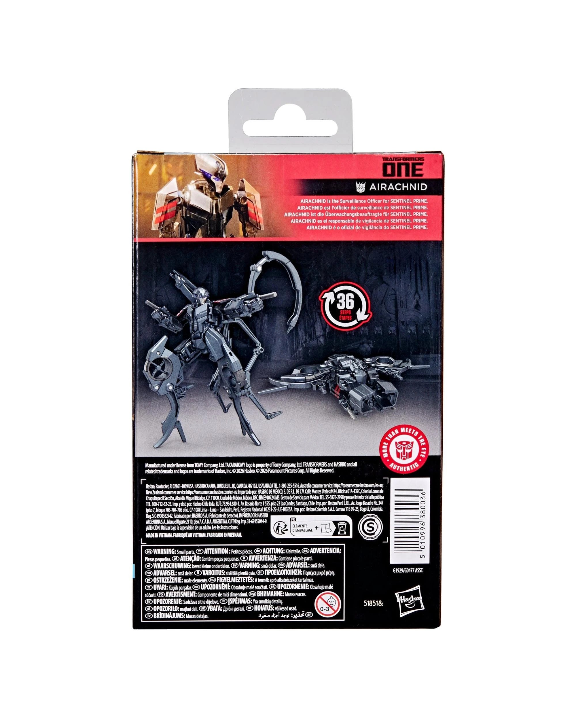 5 Transformers Studio Series Transformers One Airachnid Deluxe Class Action Figure, 5 of 5