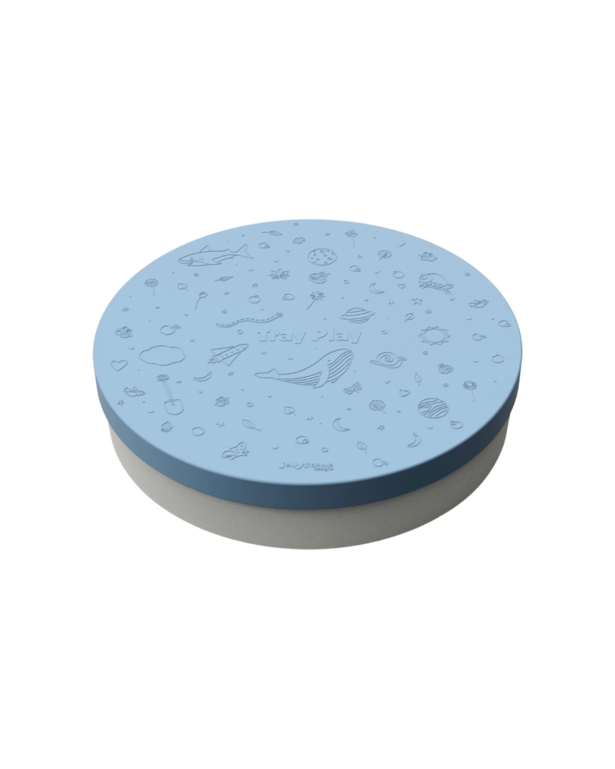 2 Jellystone Designs Kids Tray Play Sensory Portable Toy Organiser Soft - Blue, 2 of 6