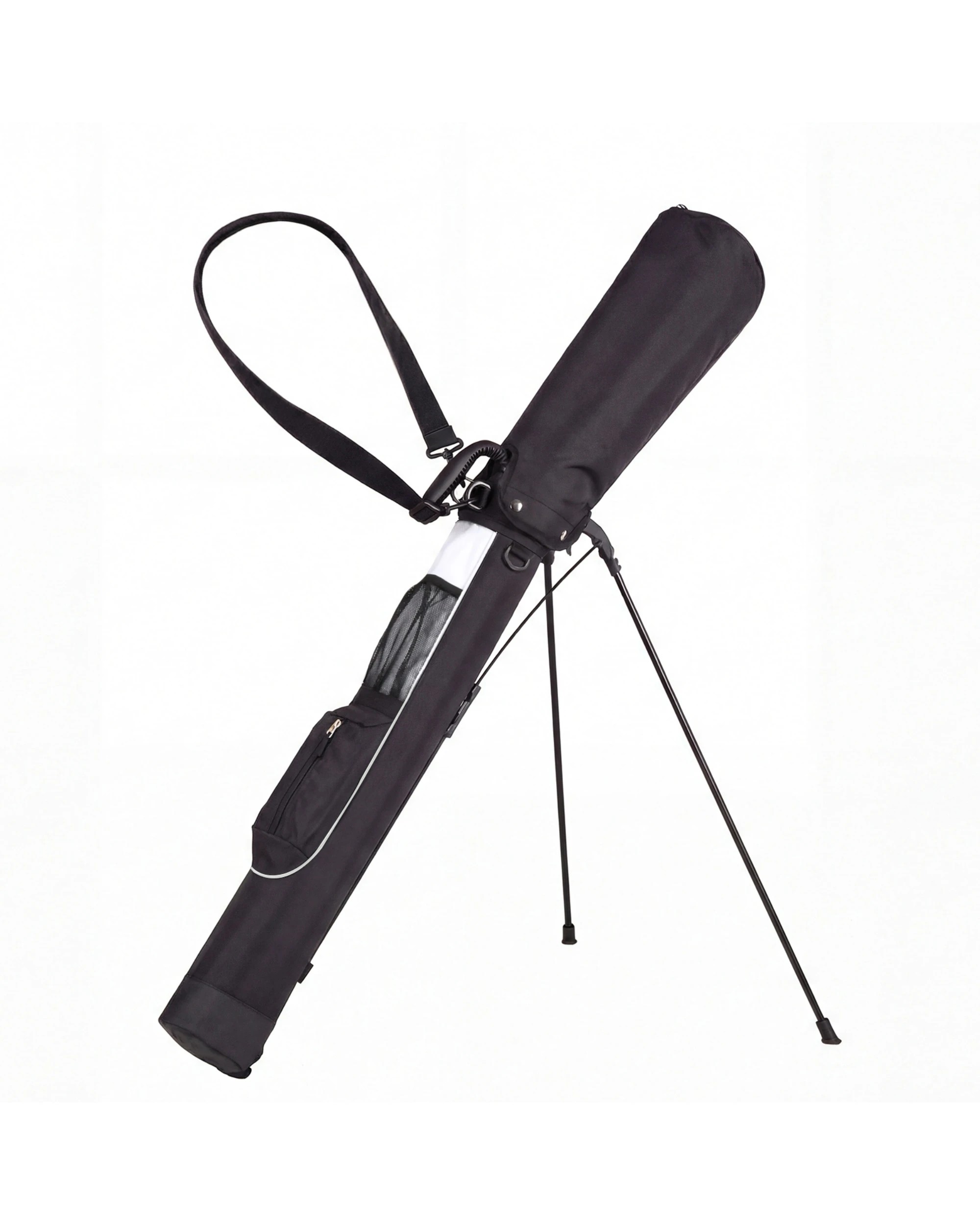 2 Advwin Ultra-Lightweight Golf Stand Bag with Carbon Fibre Legs Holds 5-7 Clubs, 2 of 8