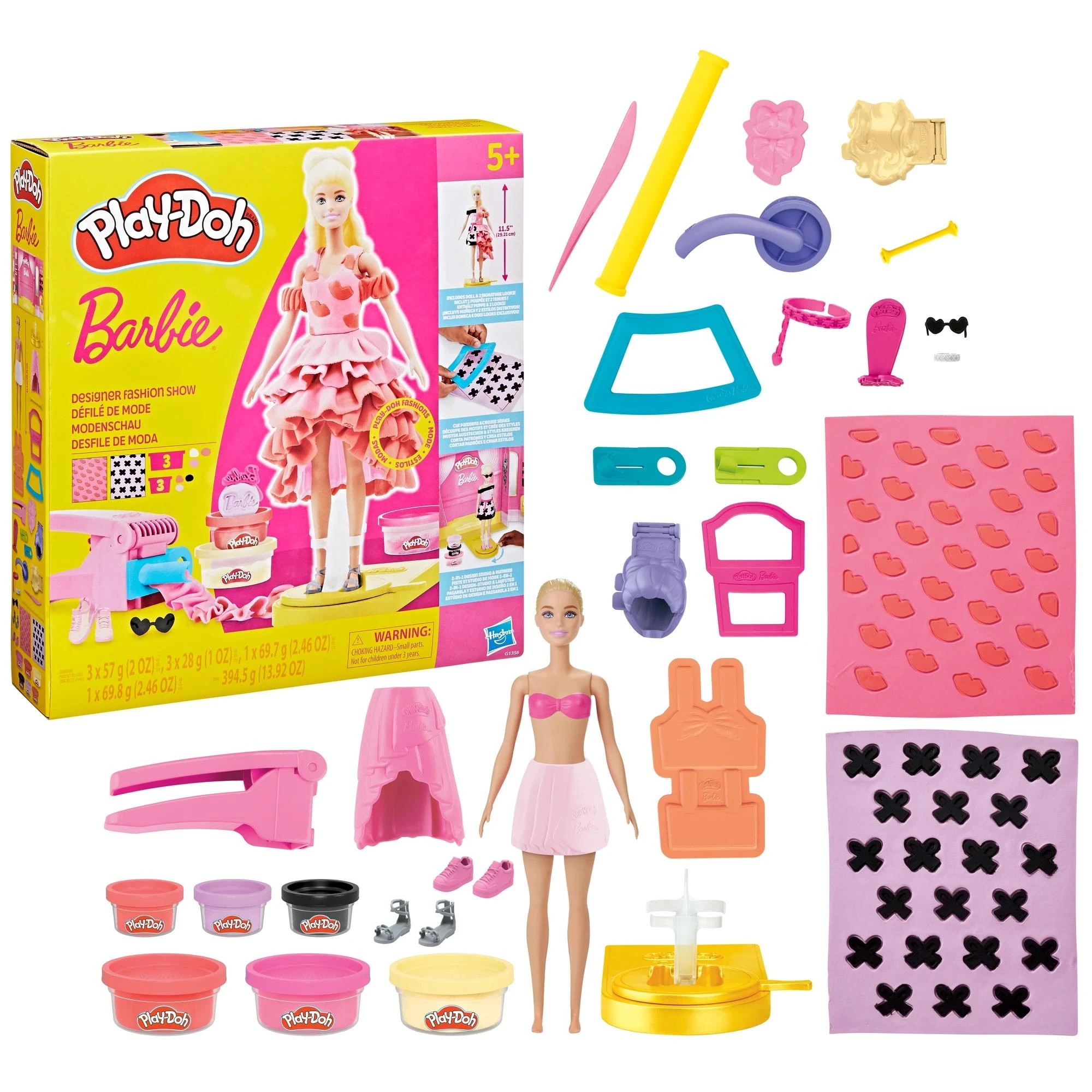 3 Play-Doh Barbie Designer Fashion Show Playset - Multi, 3 of 6