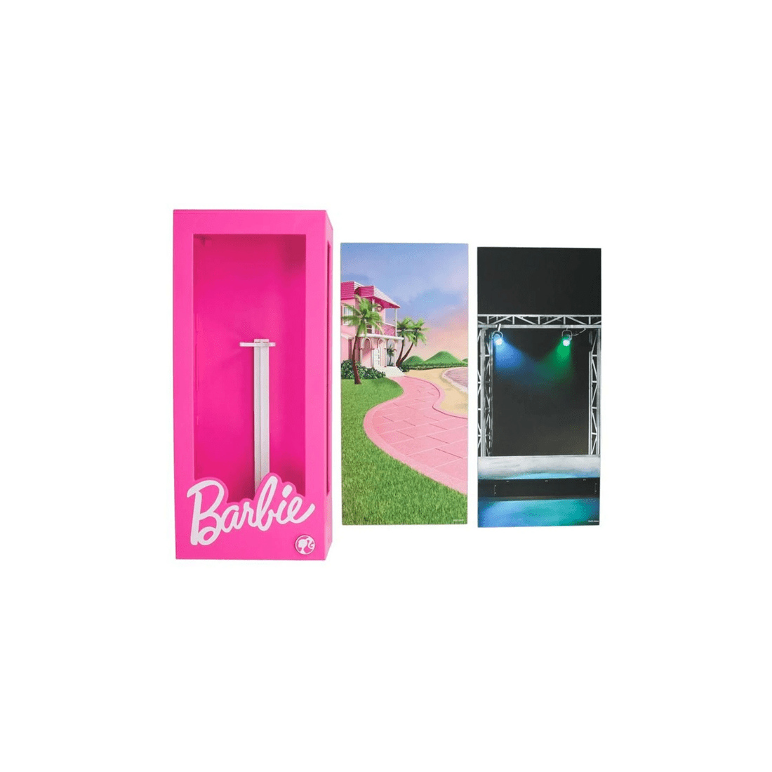 4 Barbie Doll Display Case Light 34cm Kids Bedroom Storage Display 8+
 - Pink, 4 of 5