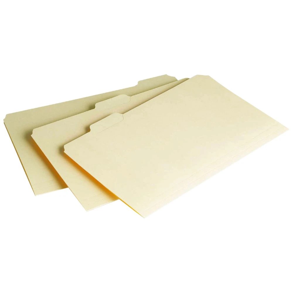 2 Avery Foolscap Manila Folders with Tabs 5 Pack, 2 of 2