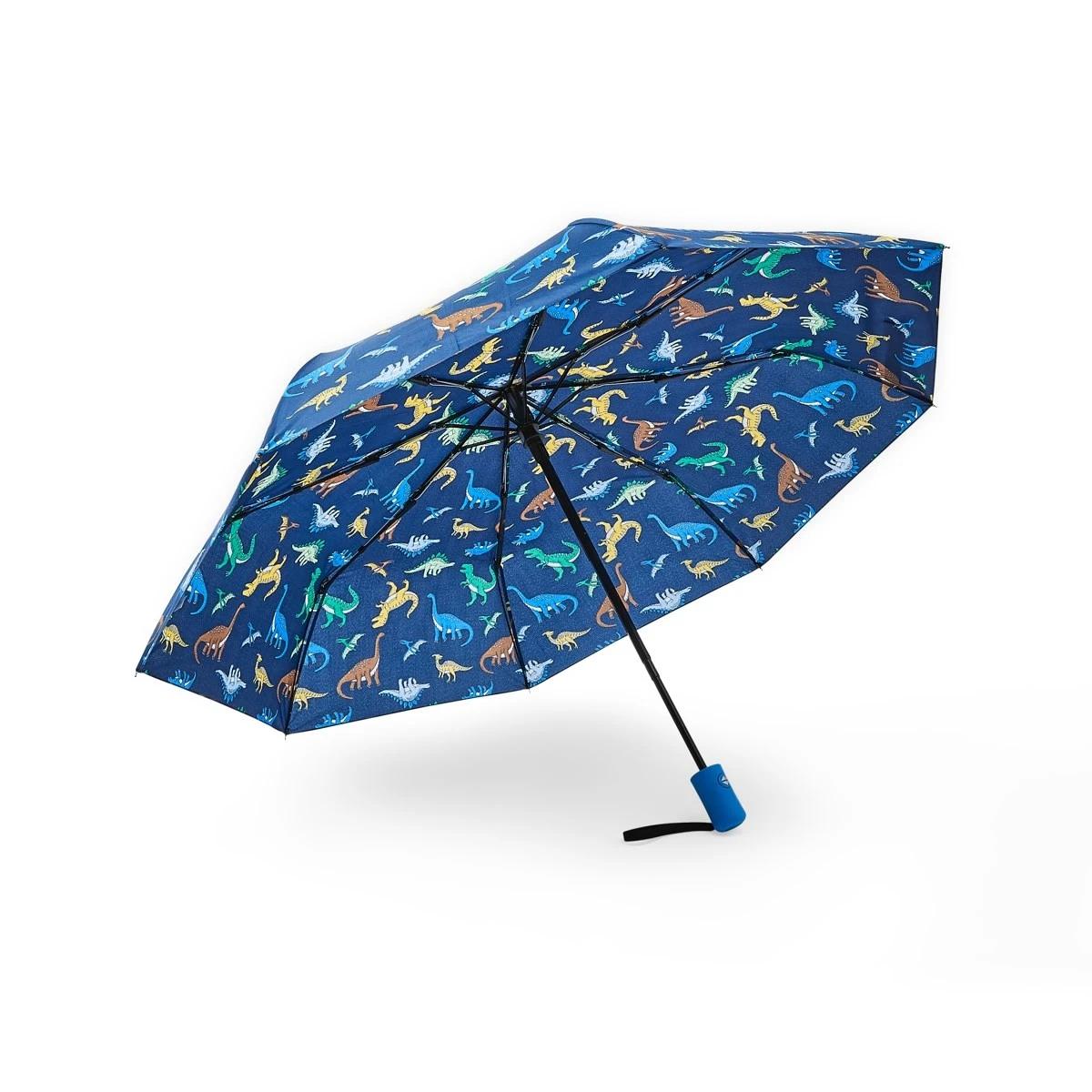 1 Dinosaur Collapsible Umbrella Blu Dino, 1 of 4