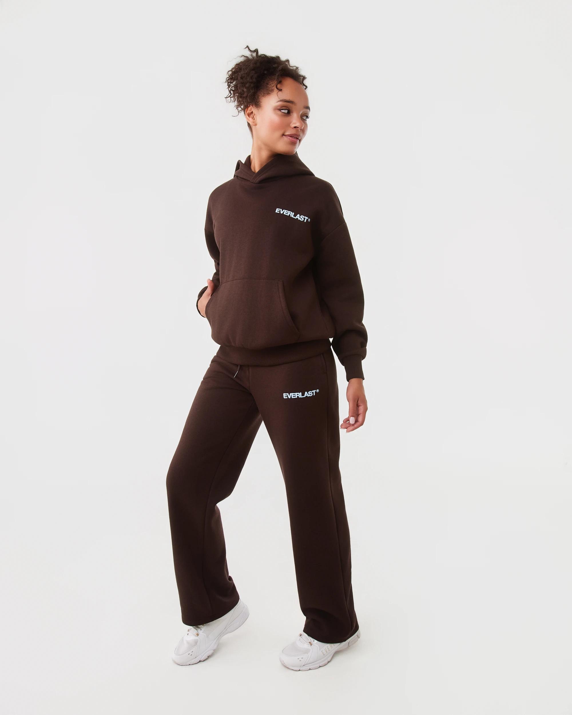 3 Everlast Womens Street Hoodie Coffee, 3 of 9