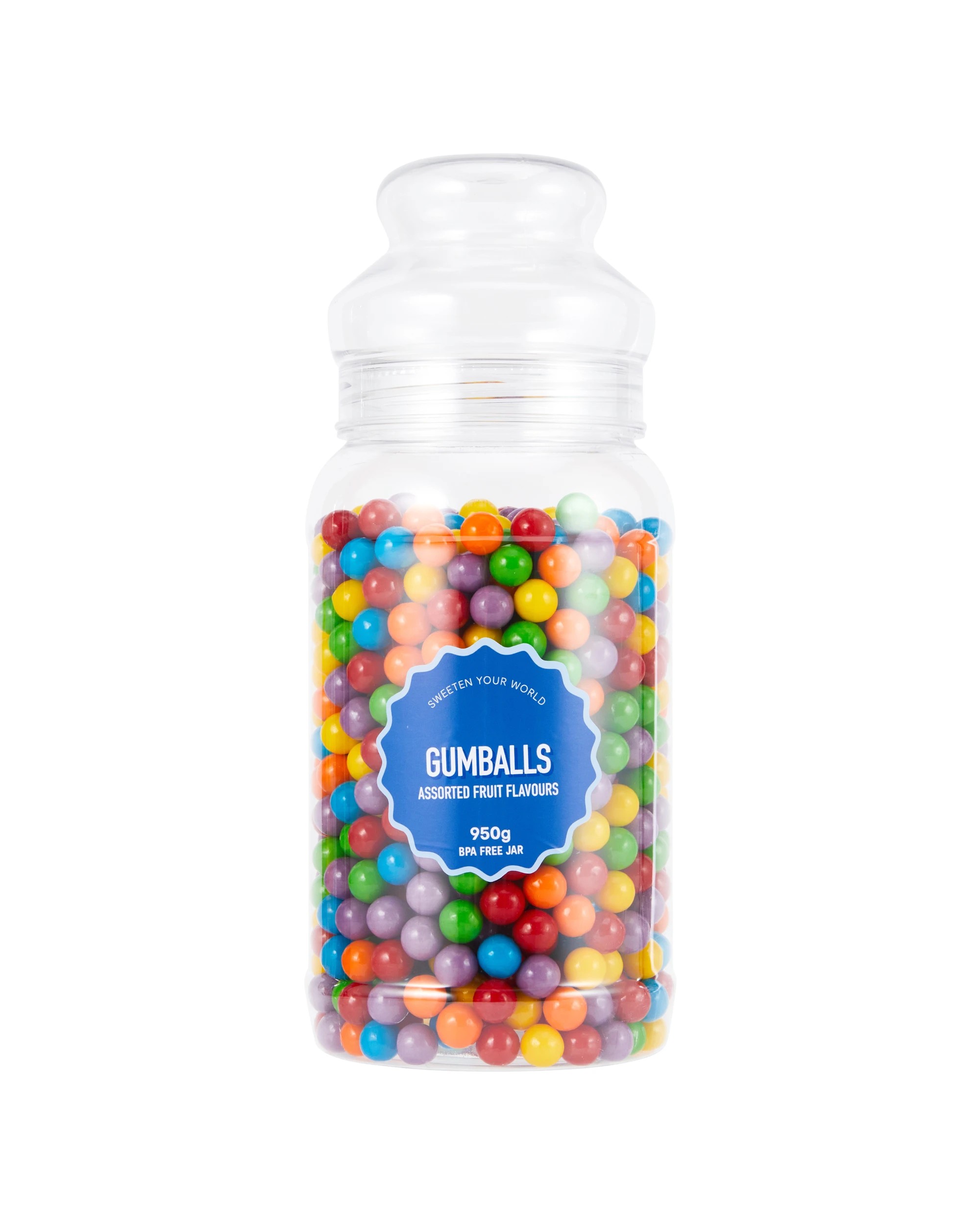 1 Assorted Fruit Flavours Gumballs 950g, 1 of 5