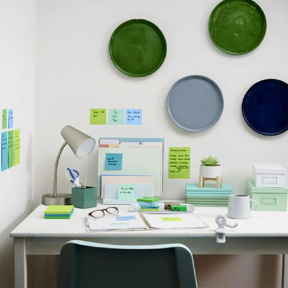 6 Post-It Super Sticky Notes 76 x 76mm Oasis 5 Pack, 6 of 9