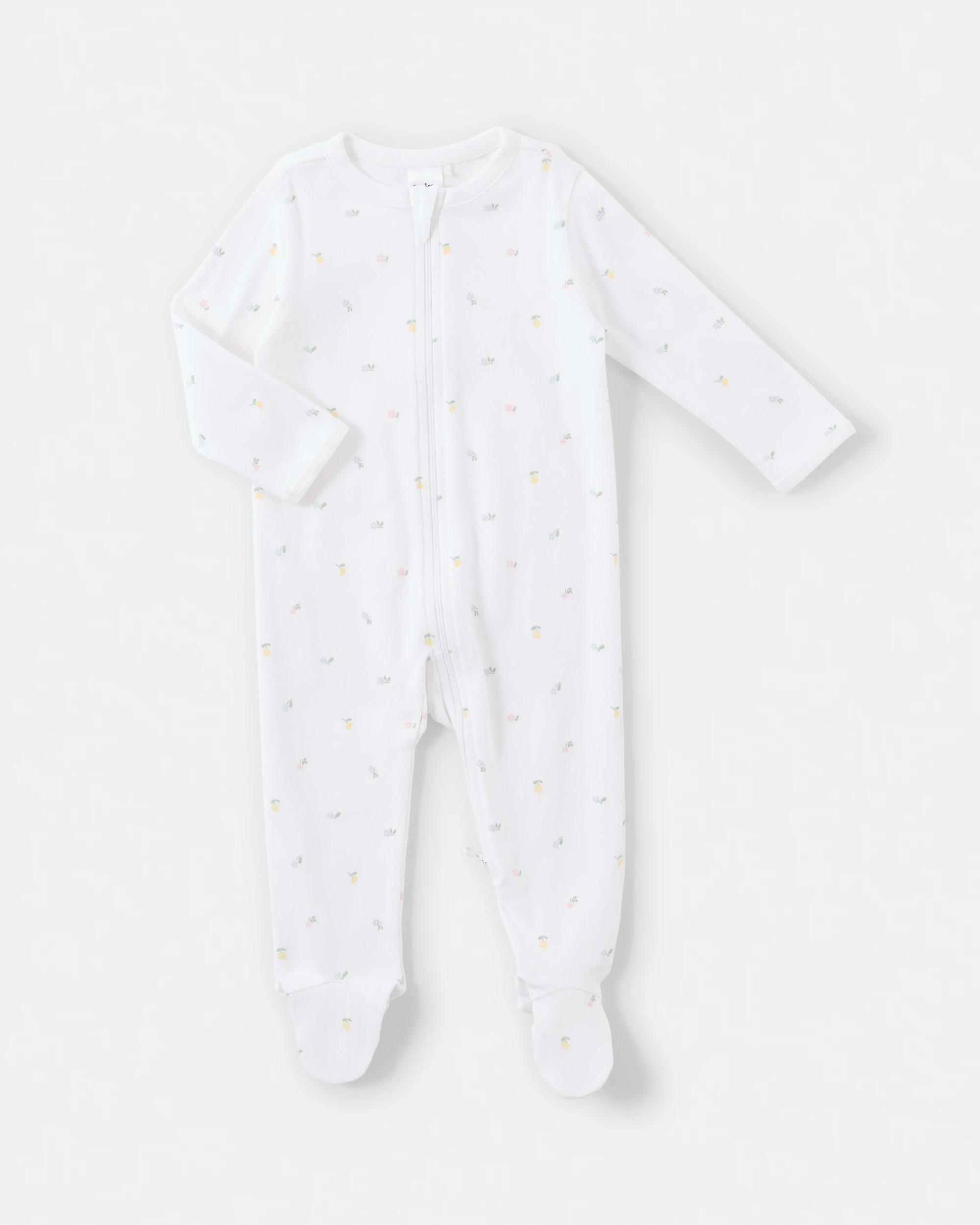 4 3 Pack Coveralls Pnk Floral, 4 of 8