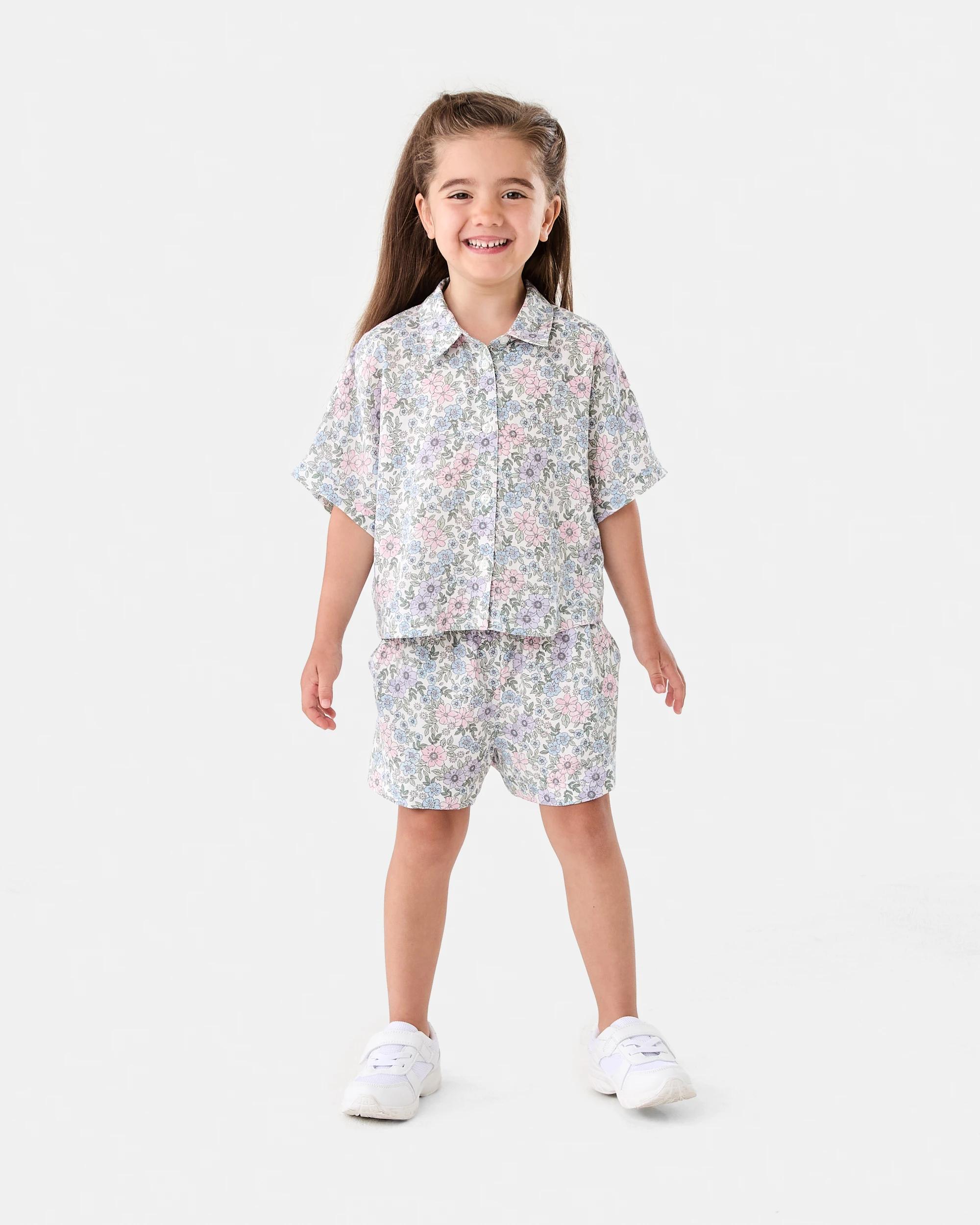 5 Woven Shorts BEIGE LIBERTY FLORAL, 5 of 6