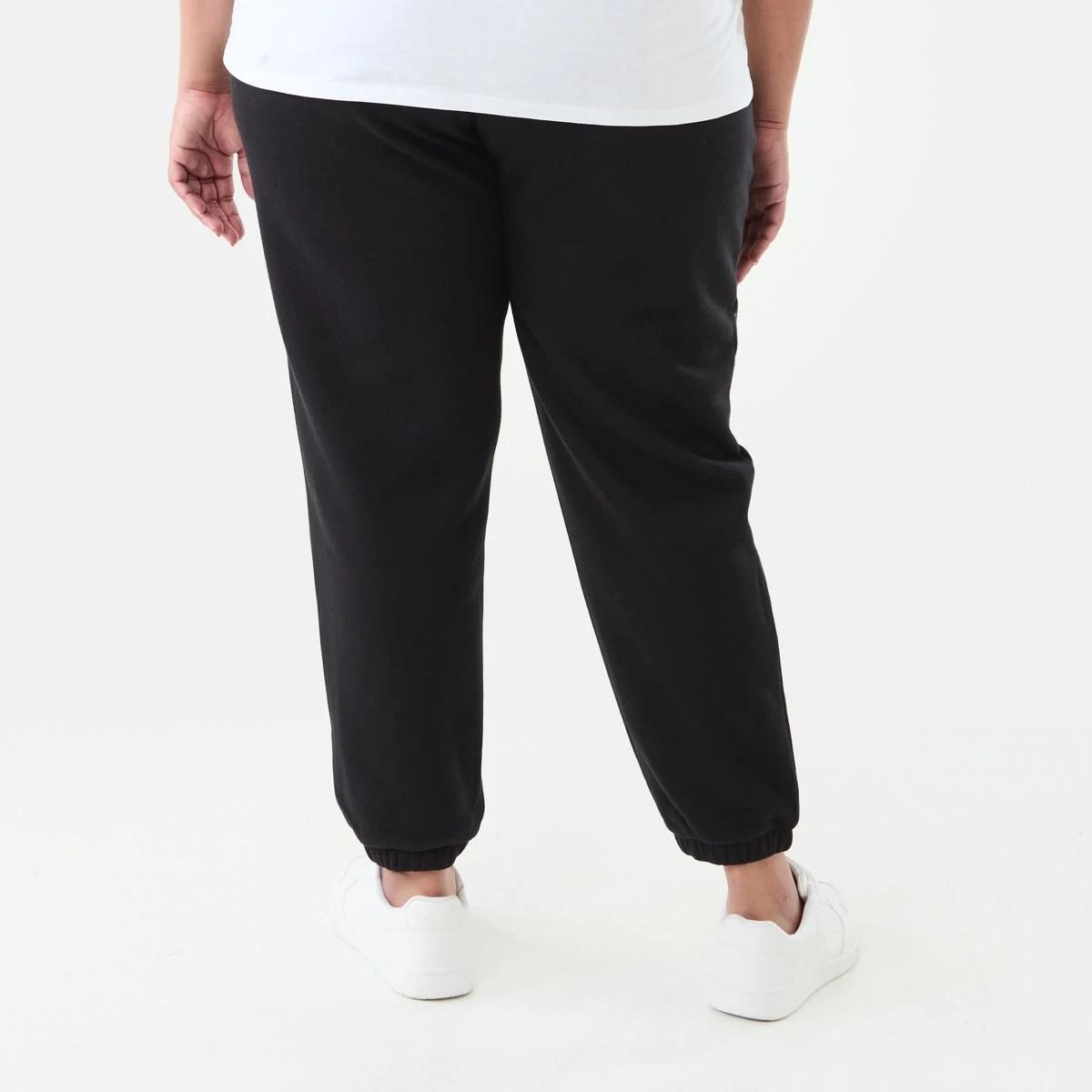 3 Curve Tracksuit Cuff Joggers Black, 3 of 5