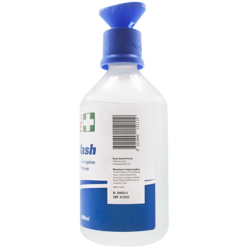 3 First Aiders Choice Eyewash and Irrigation Solution 500mL, 3 of 3