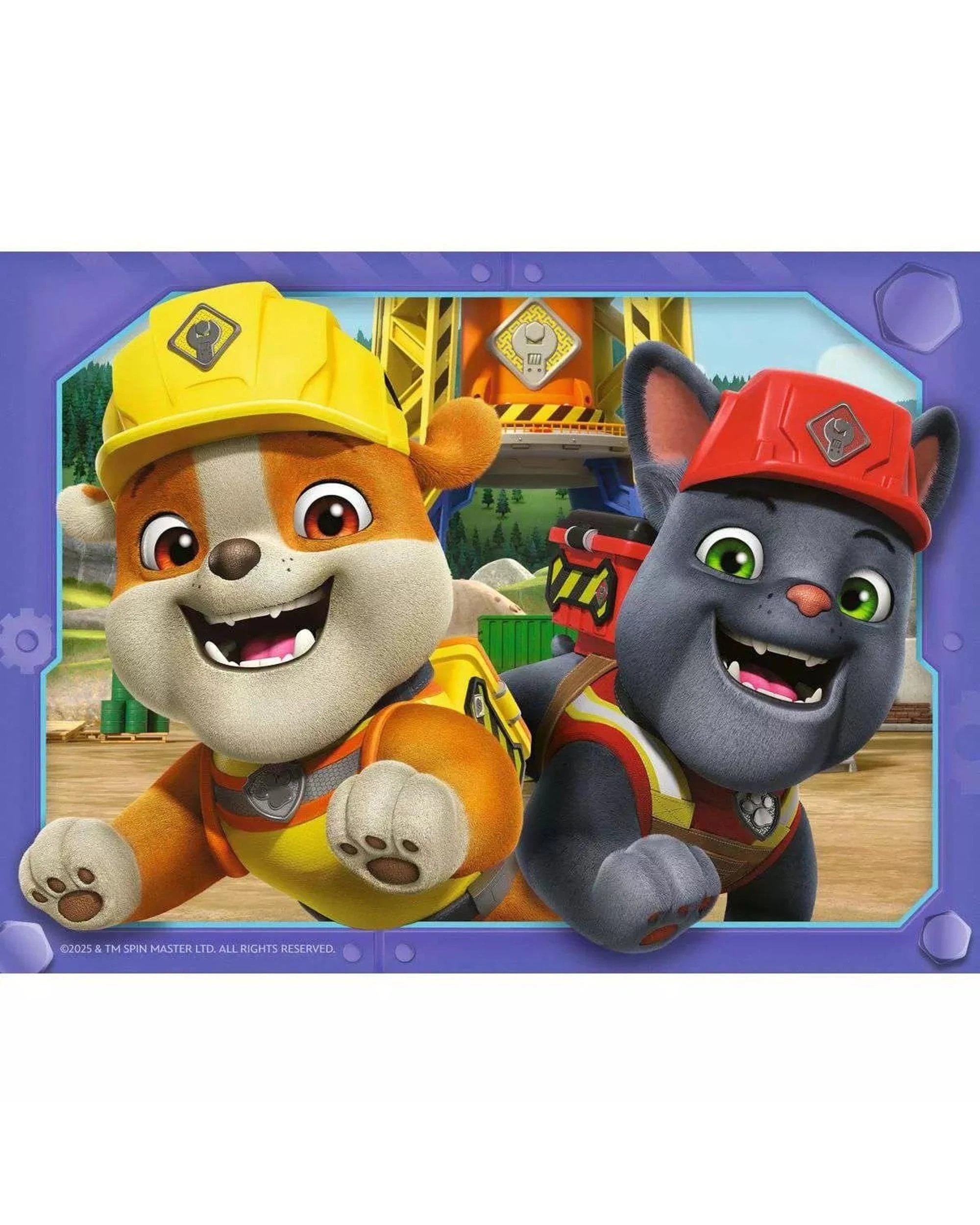 5 Ravensburger Paw Patrol Rubble and Crew 4 in a Box 12/16/20/24 Piece Jigsaw Puzzle 4 Pack, 5 of 6