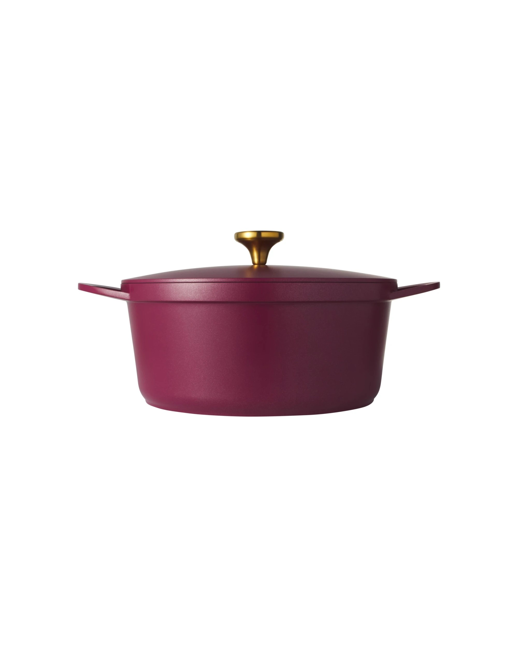 1 Maxwell & Williams Cast Lite Non-Stick Casserole Pan 28cm/6.3L Cherry - Red, 1 of 4