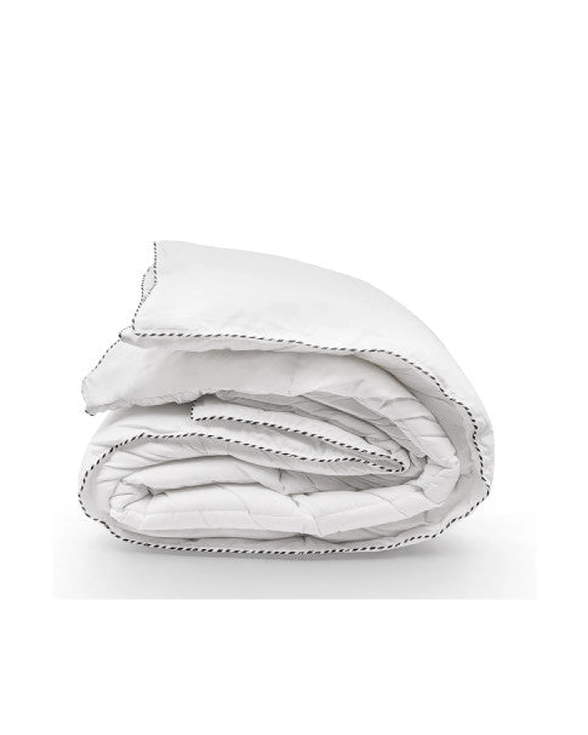 6 Royal Comfort Bamboo Blend Quilt 250GSM Luxury Duvet 100% Cotton Cover - Queen Bed - White, 6 of 7