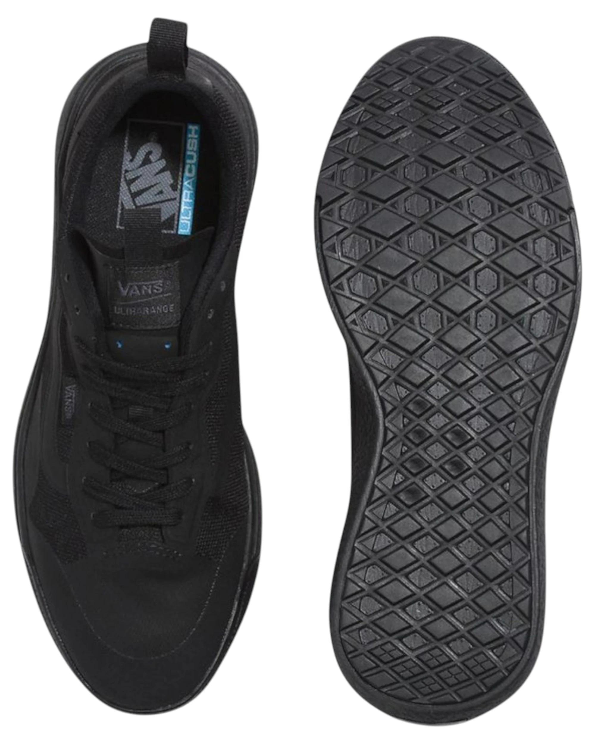 5 Vans Mens MTE Ultratange Exo Athletic Lace Up Black Shoes BLACK, 5 of 6