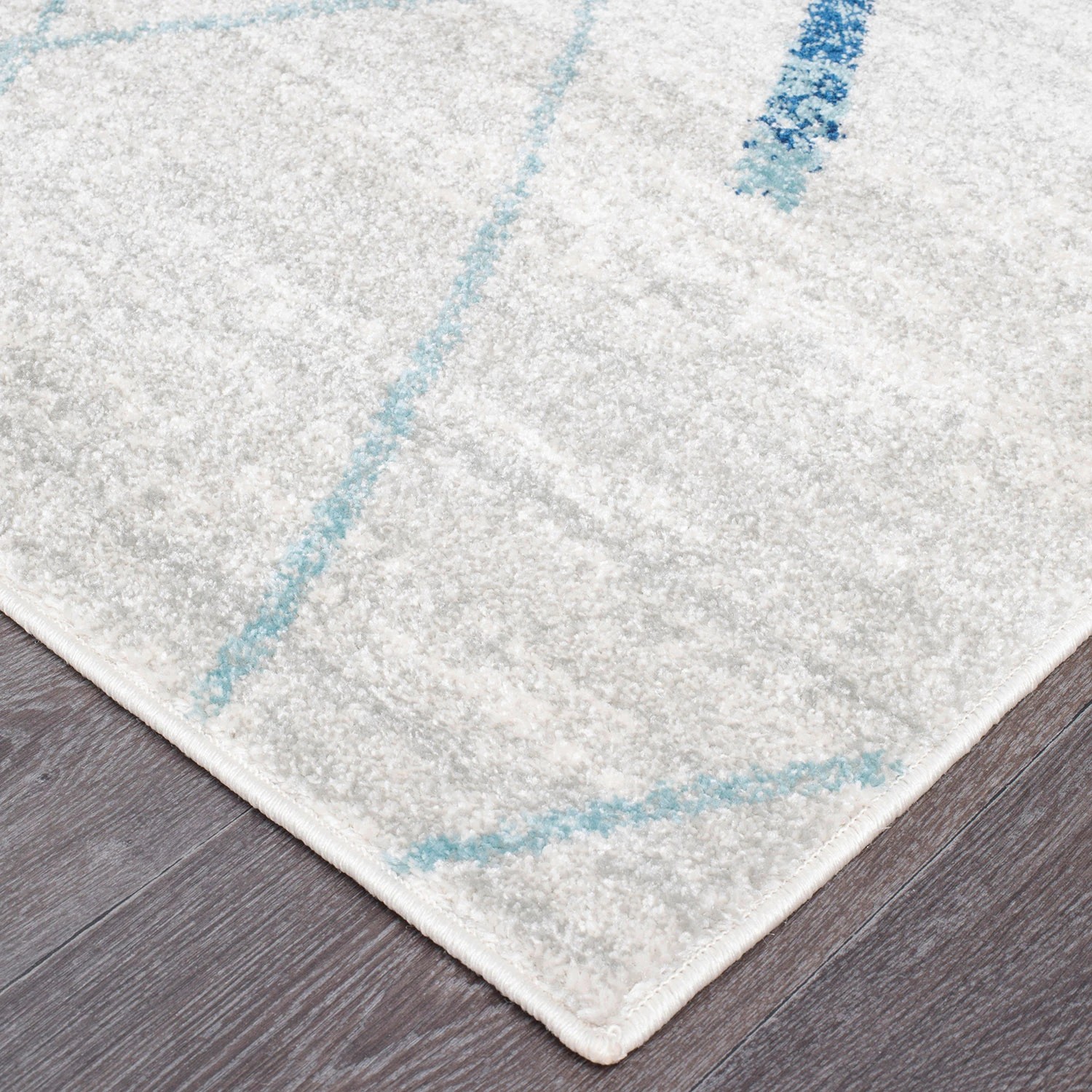 3 Common Ground Rugs Bluebay 452 400x300cm - Extra Extra Large Floor Rug - White, 3 of 6