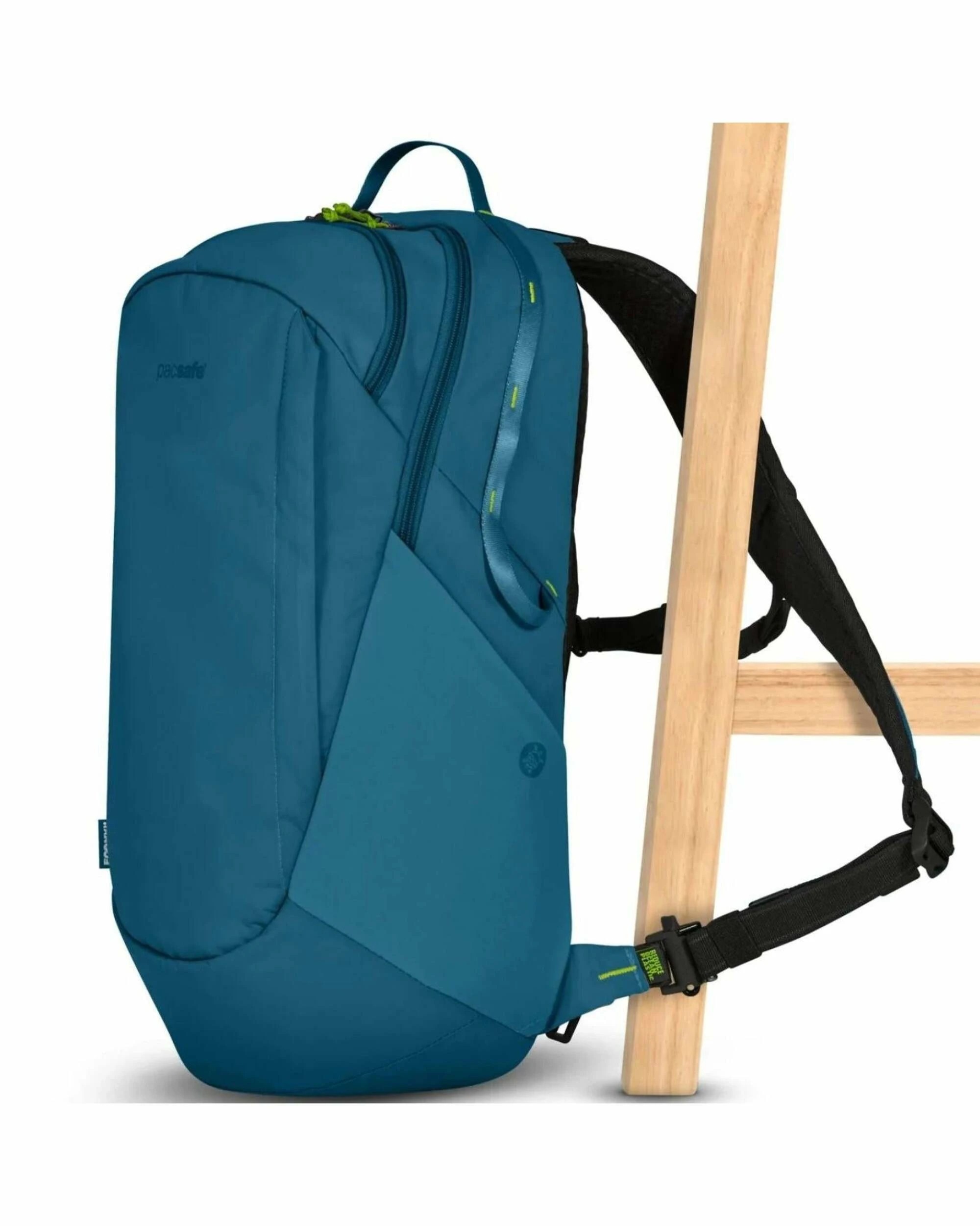1 PacSafe ECO Anti-Theft Backpack - 25L - Tidal Teal - Blue, 1 of 5