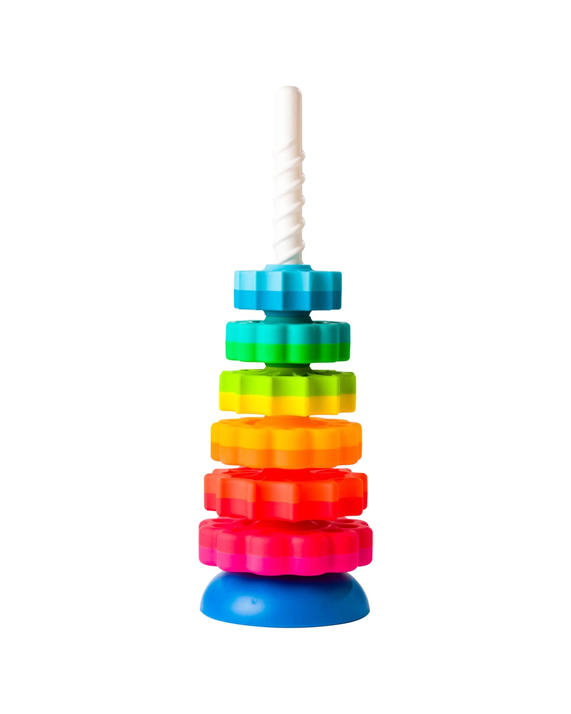 1 Fat Brain Toy Co SpinAgain Stacking And Twirling Hand Eye Coordination Toy - Multi, 1 of 7